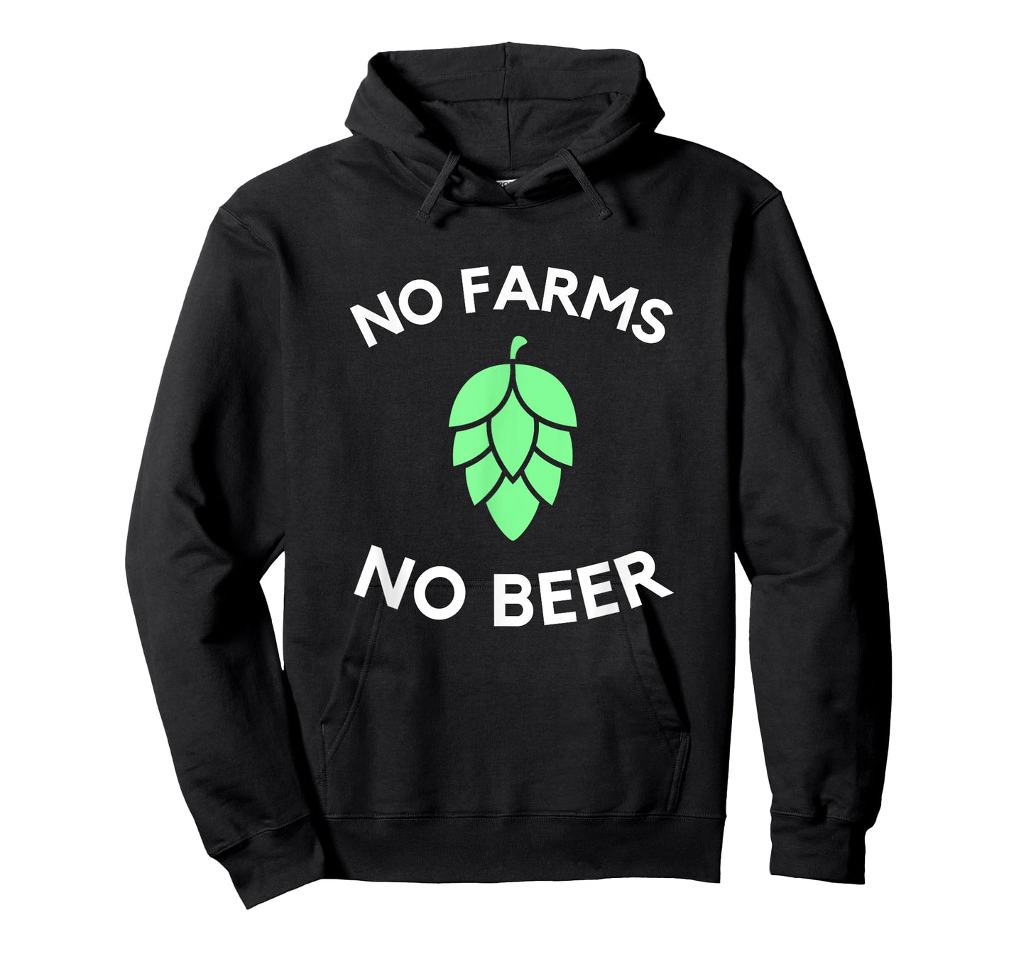 Craft Beer Hop Farmer T-Shirt | No Farms No Beer Tee