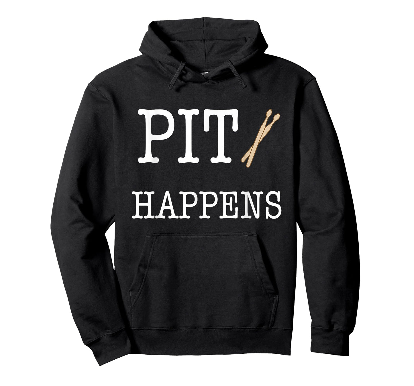 Marching Band Pit Happens Drumline Drummer Pit Shirt T-Shirt