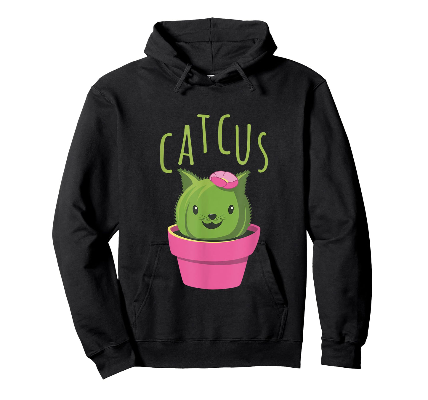 Cute Catcus T-Shirt Cat And Cactus Tee T-Shirt for Men Women Kids