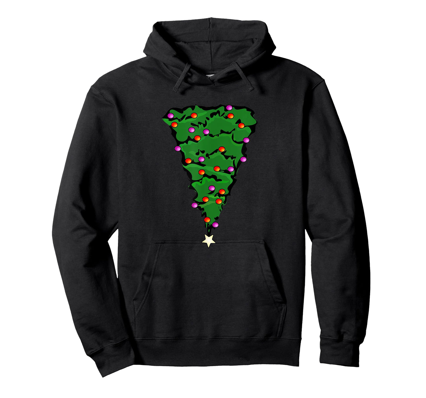 Upside Down Christmas Tree - Funny Christmas Holidays Shirts