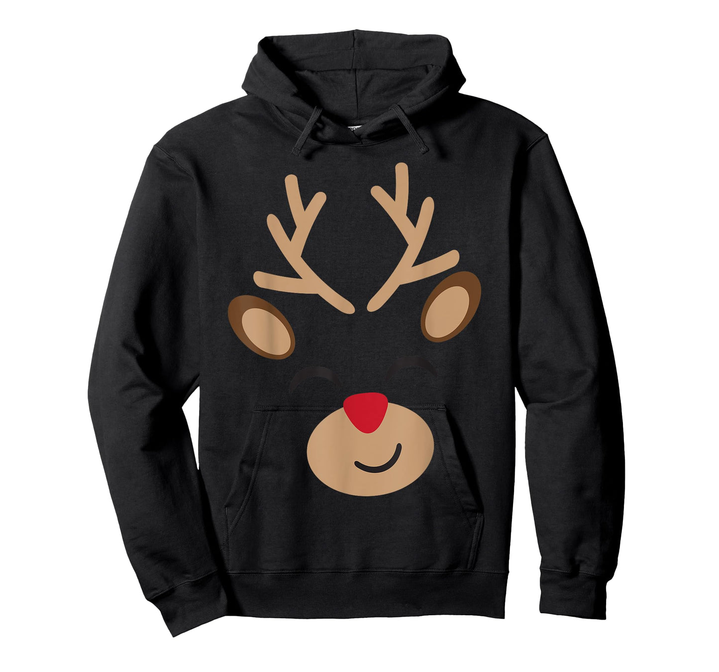 Adorable Reindeer Holiday Graphic - Festive Christmas Design T-Shirt