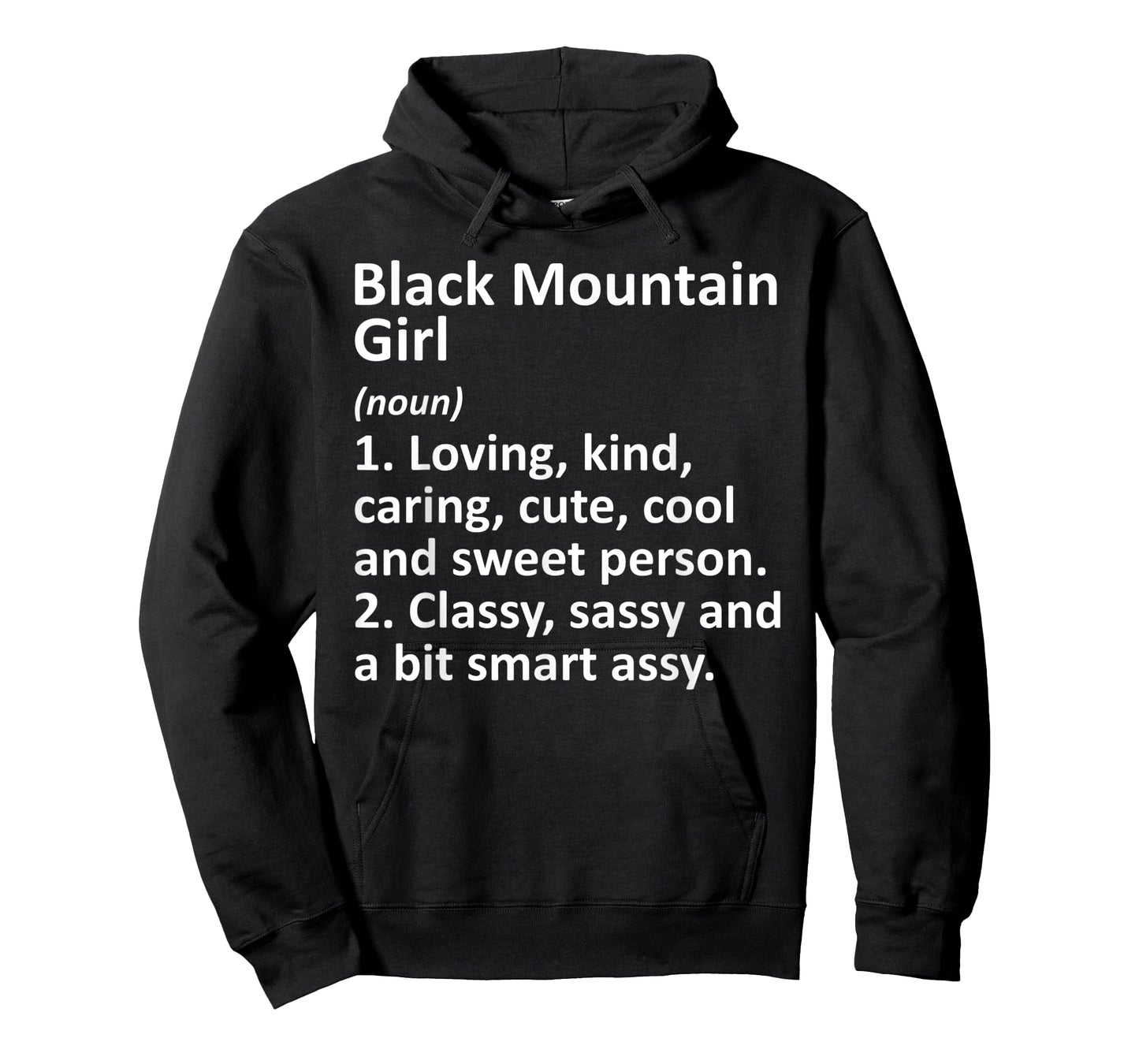 BLACK MOUNTAIN GIRL NC NORTH CAROLINA Funny City Roots Gift T-Shirt