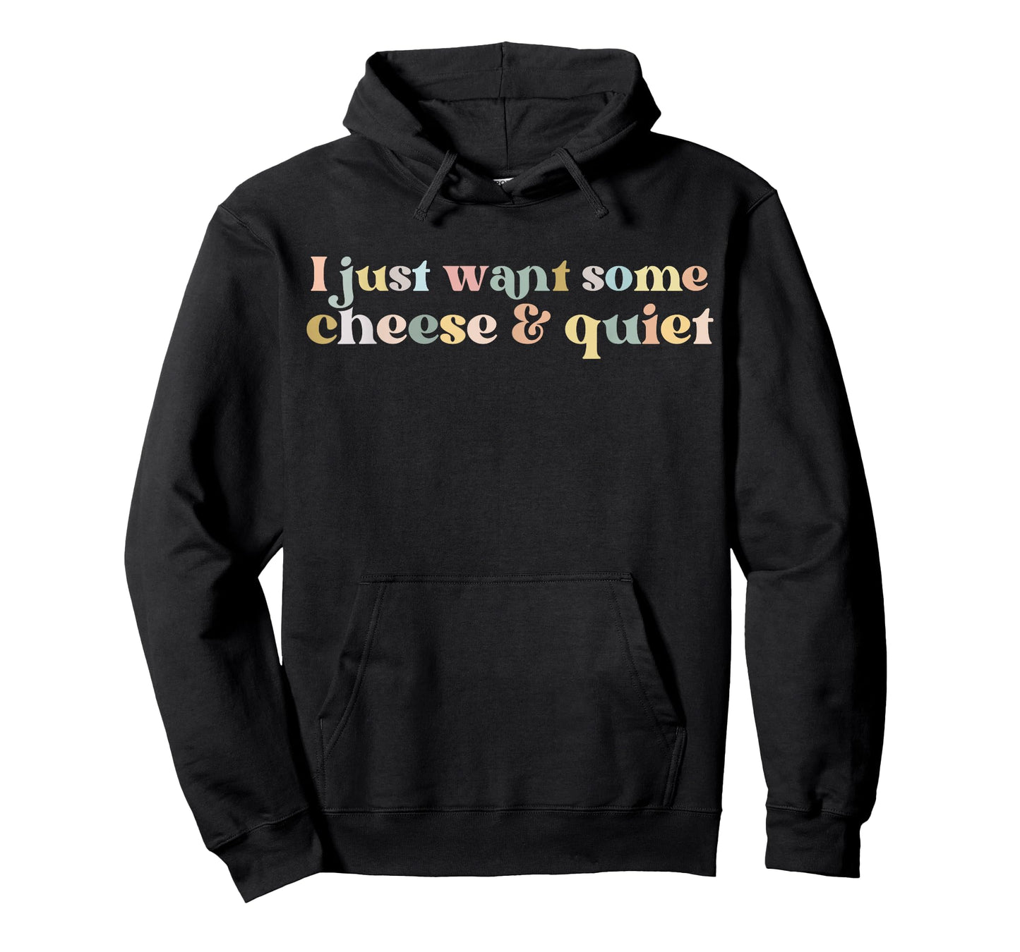 I Just Want Some Cheese And Quiet Funny Vintage T-Shirt