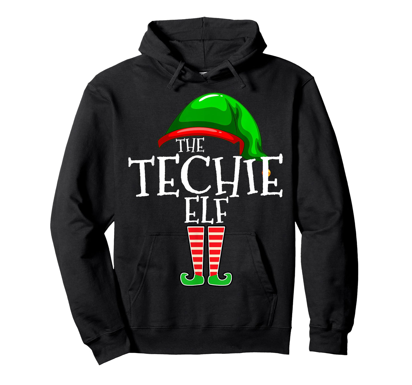 The Techie Elf Family Matching Group Christmas T-Shirt
