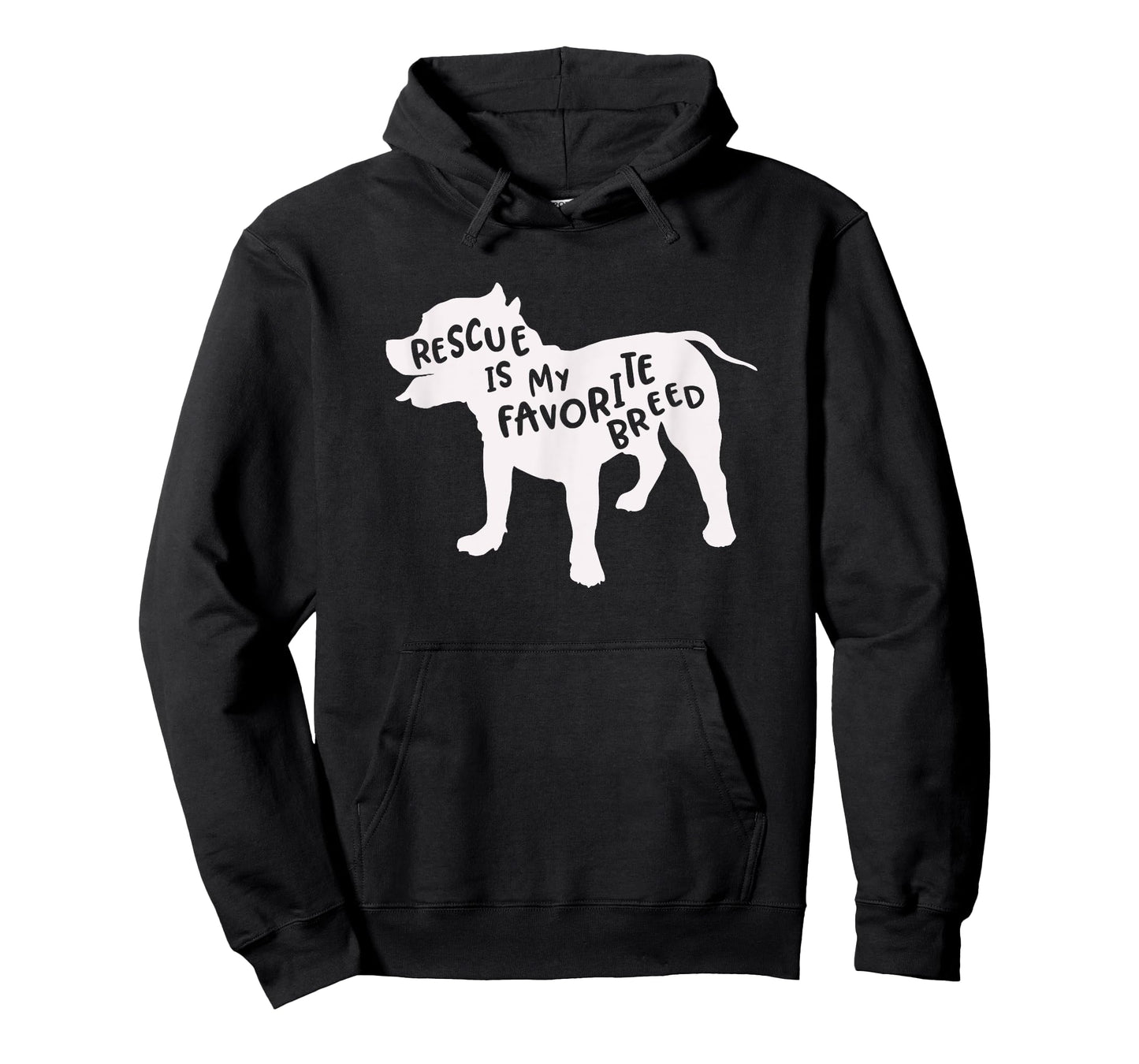 Rescue Is My Favorite Breed T shirt - Pitbull Mam Dad Shirt