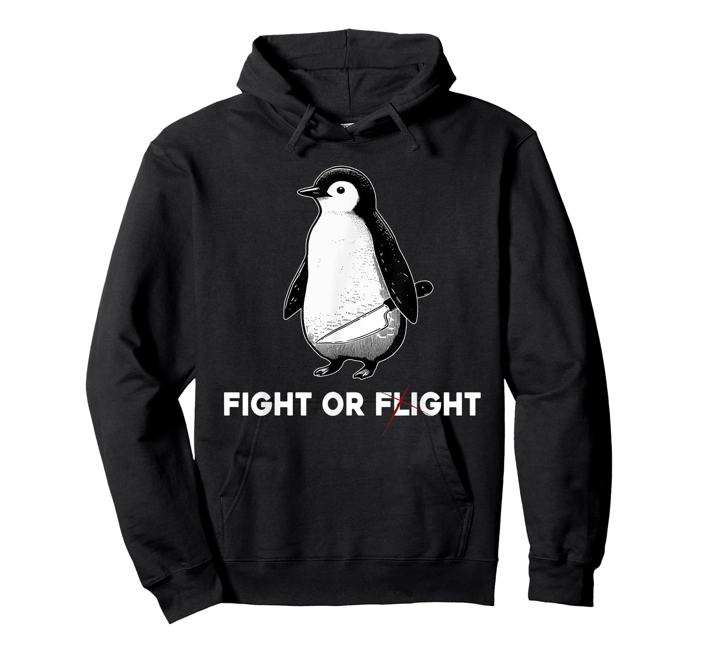 Cute Penguins Classic Fights Funny Animal Lovers Or Flight T-Shirt
