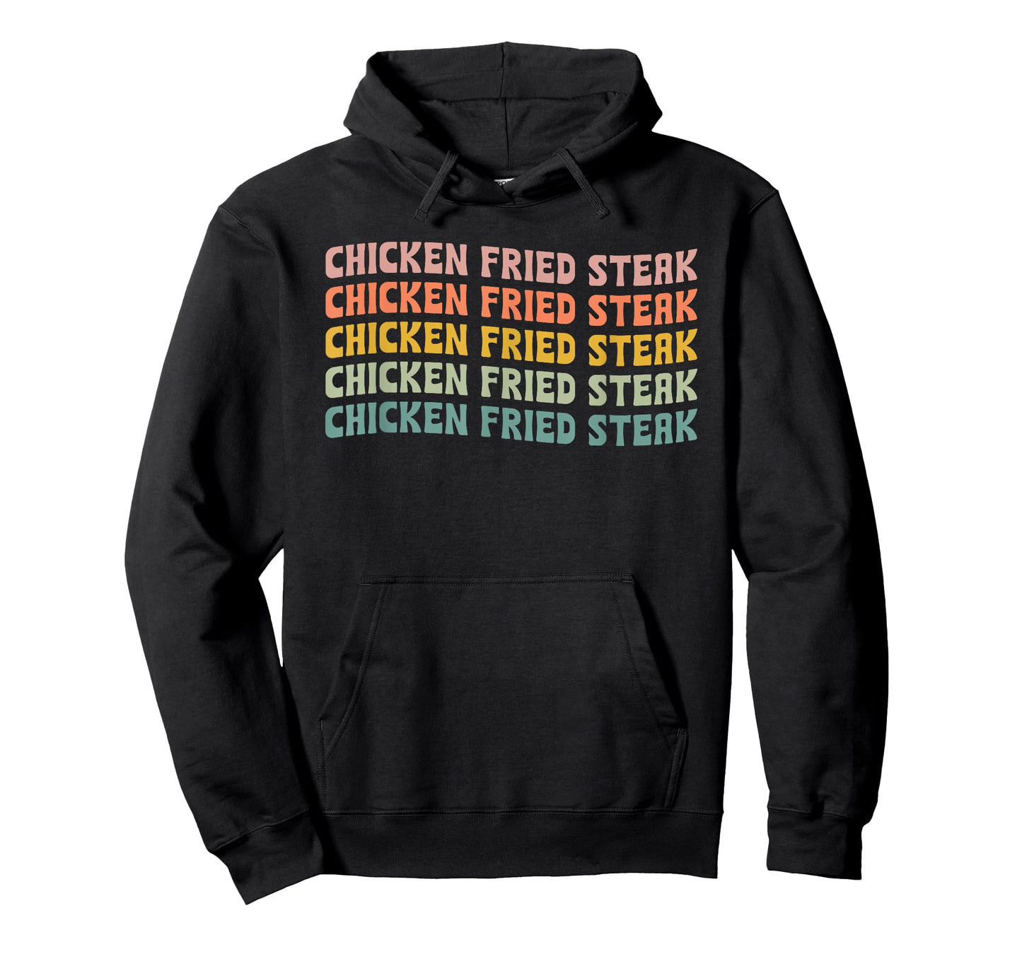 Chicken Fried Steak Typeset T-Shirt