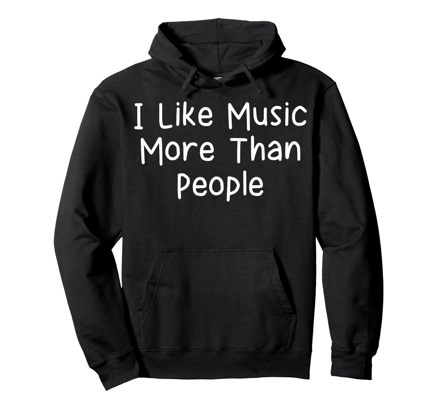 I Like Music More Than People T-Shirt