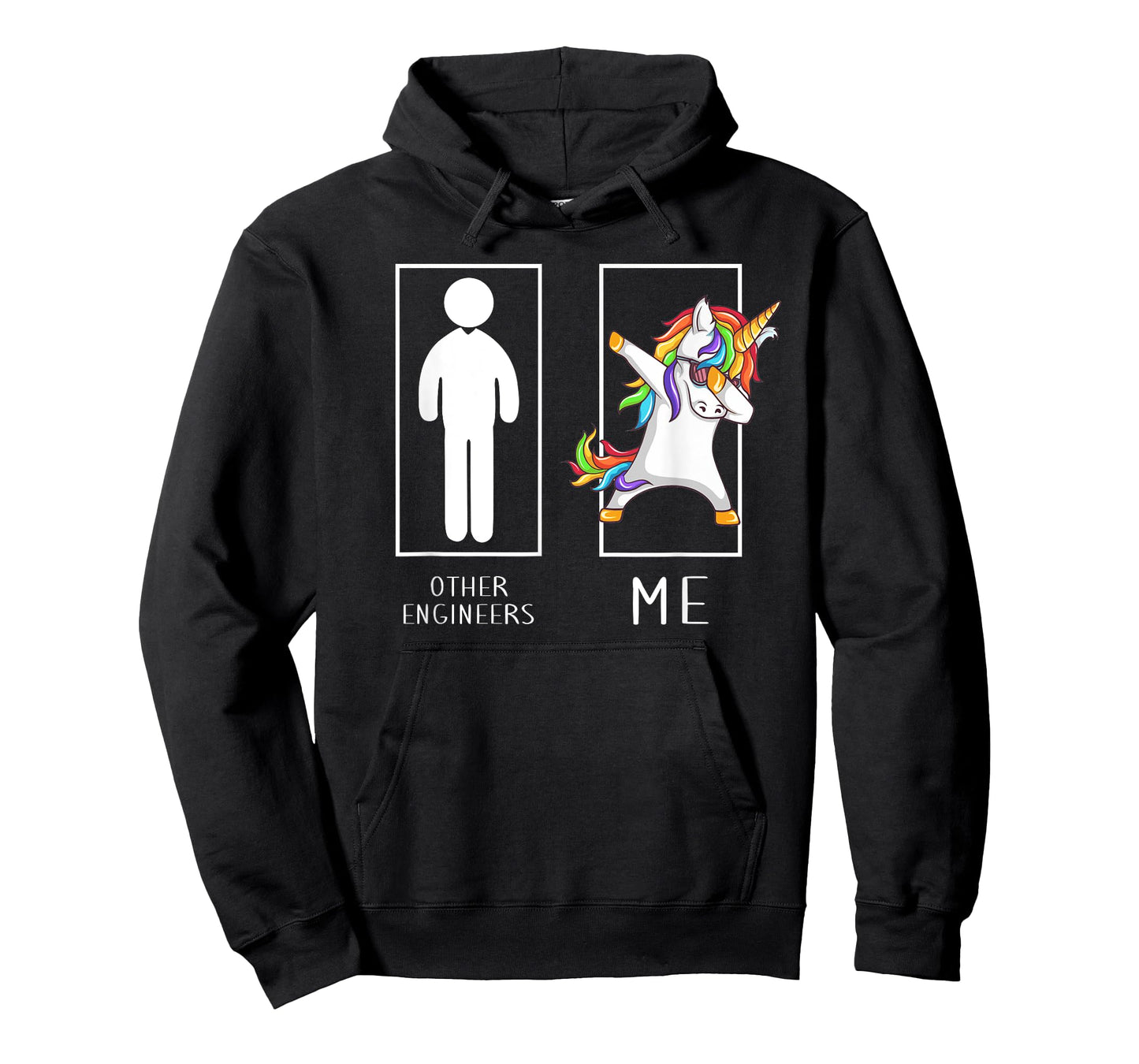 Other Engineers Me Unicorn Dabbing Funny T-Shirt T-Shirt