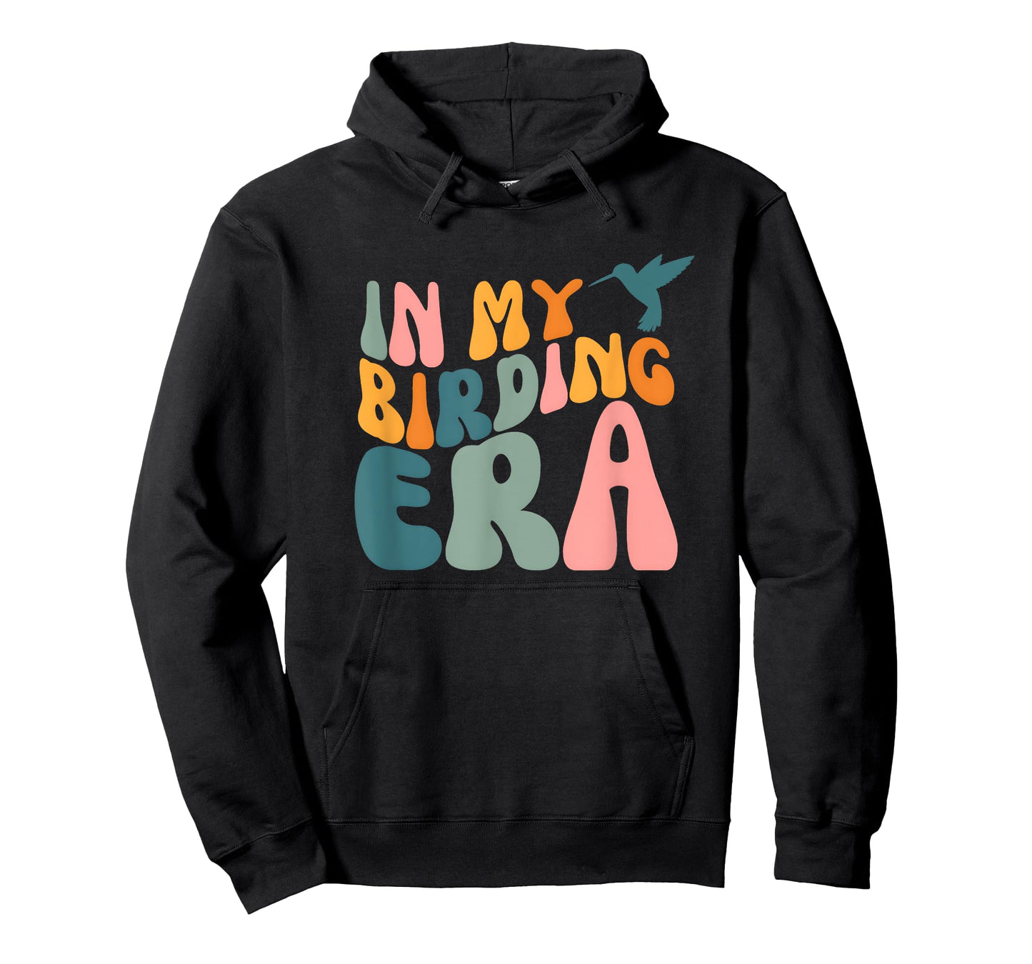 In My Birding Era Graphic Tee - Groovy Retro Birding T-Shirt T-Shirt
