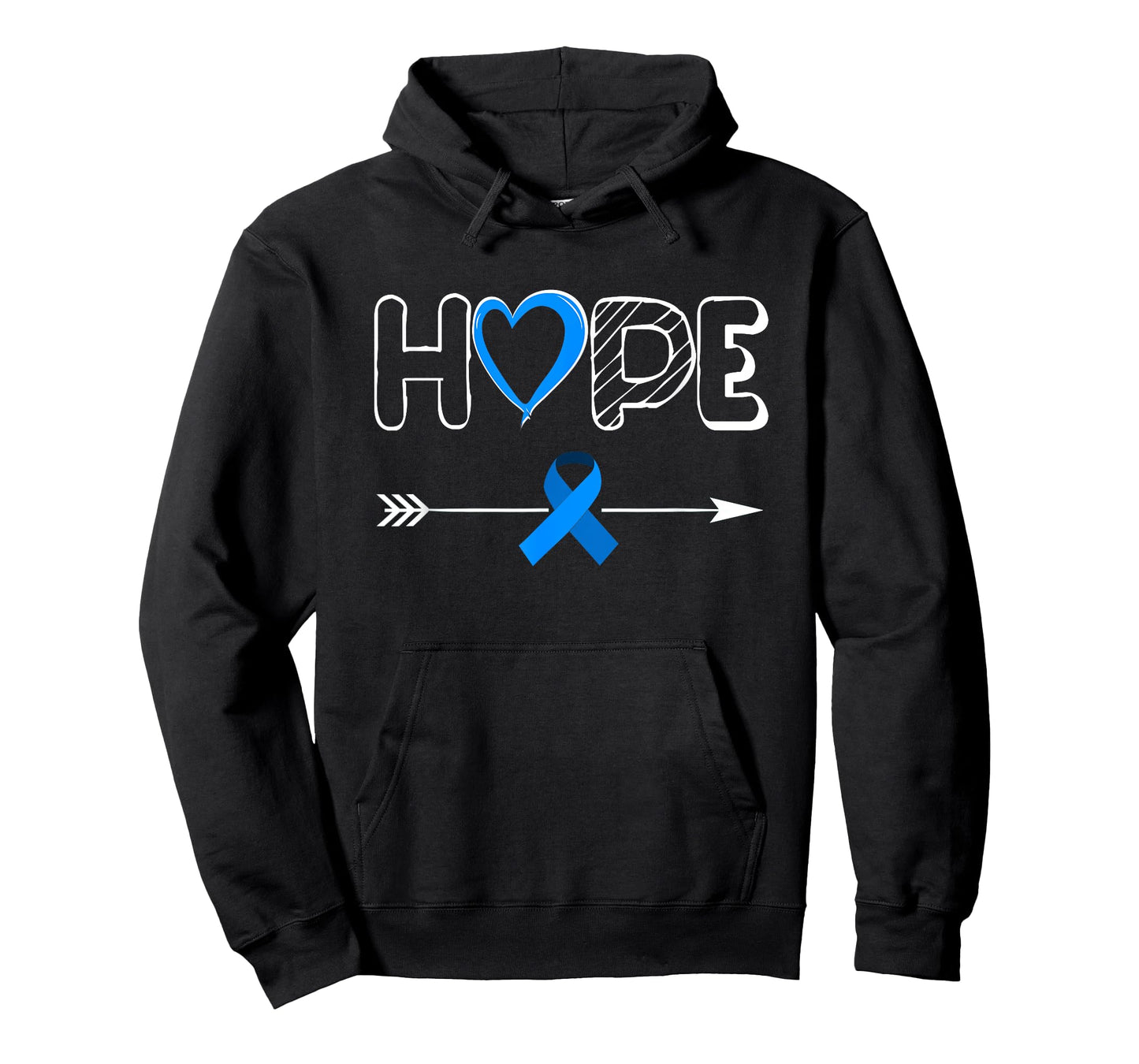 Child Abuse Awareness Shirts Hope Blue Ribbon Shirt T-Shirt