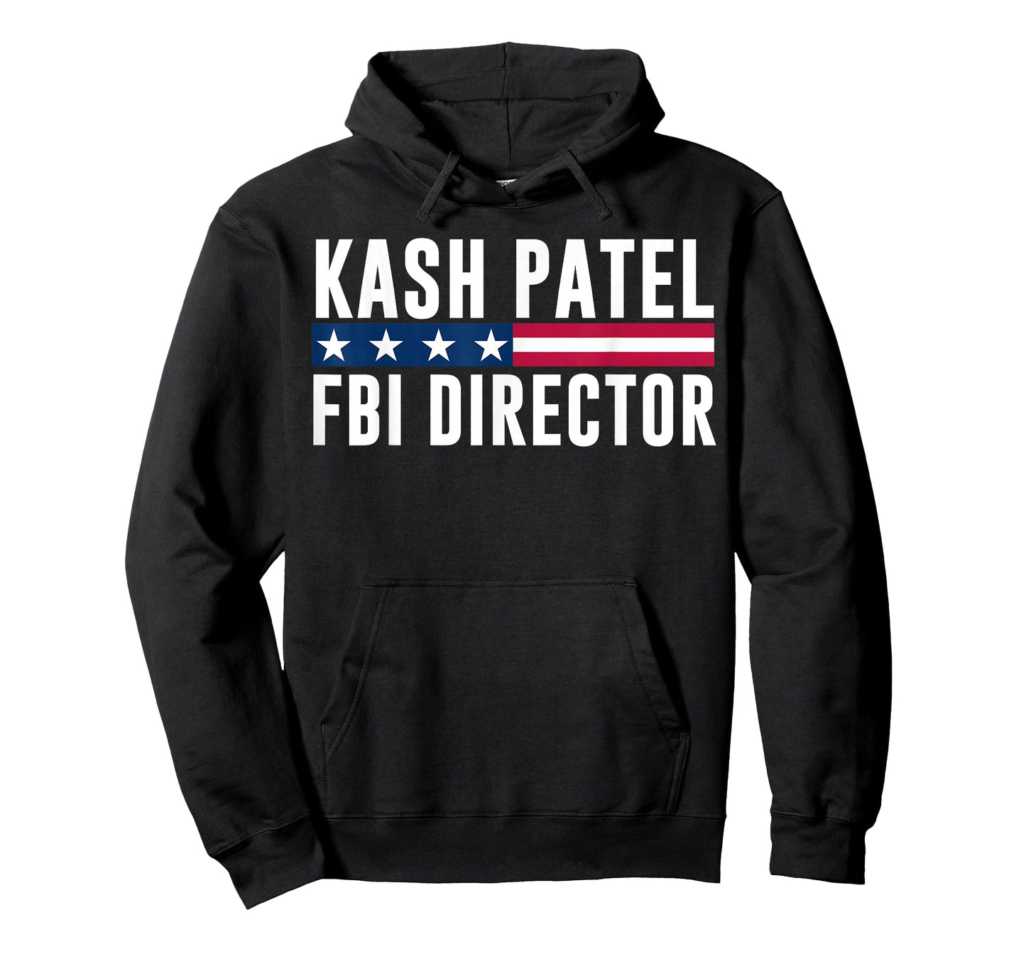 Kash Patel FBI Director Patriotic American Flag T-Shirt