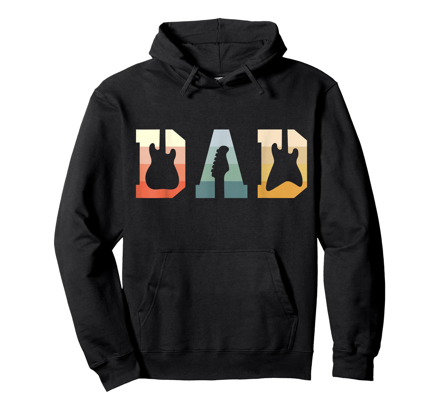 Acoustic Guitar Dad Guitarist Musical Instrument Musician T-Shirt