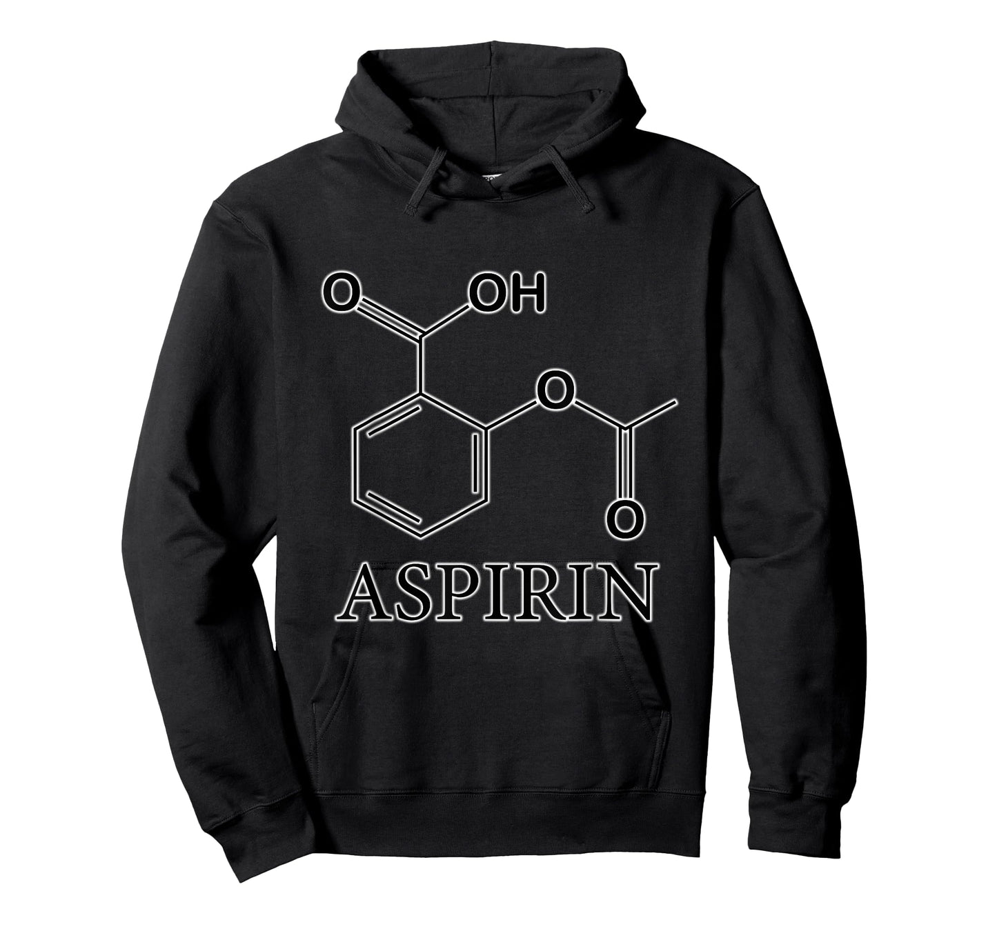 Aspirin Formula Shaped T-Shirt