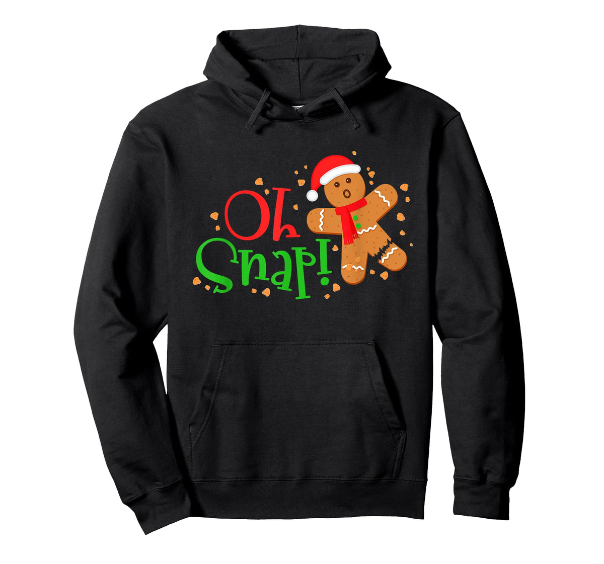 Gingerbread Christmas Oh Snap! Baking Baker Holiday T-Shirt