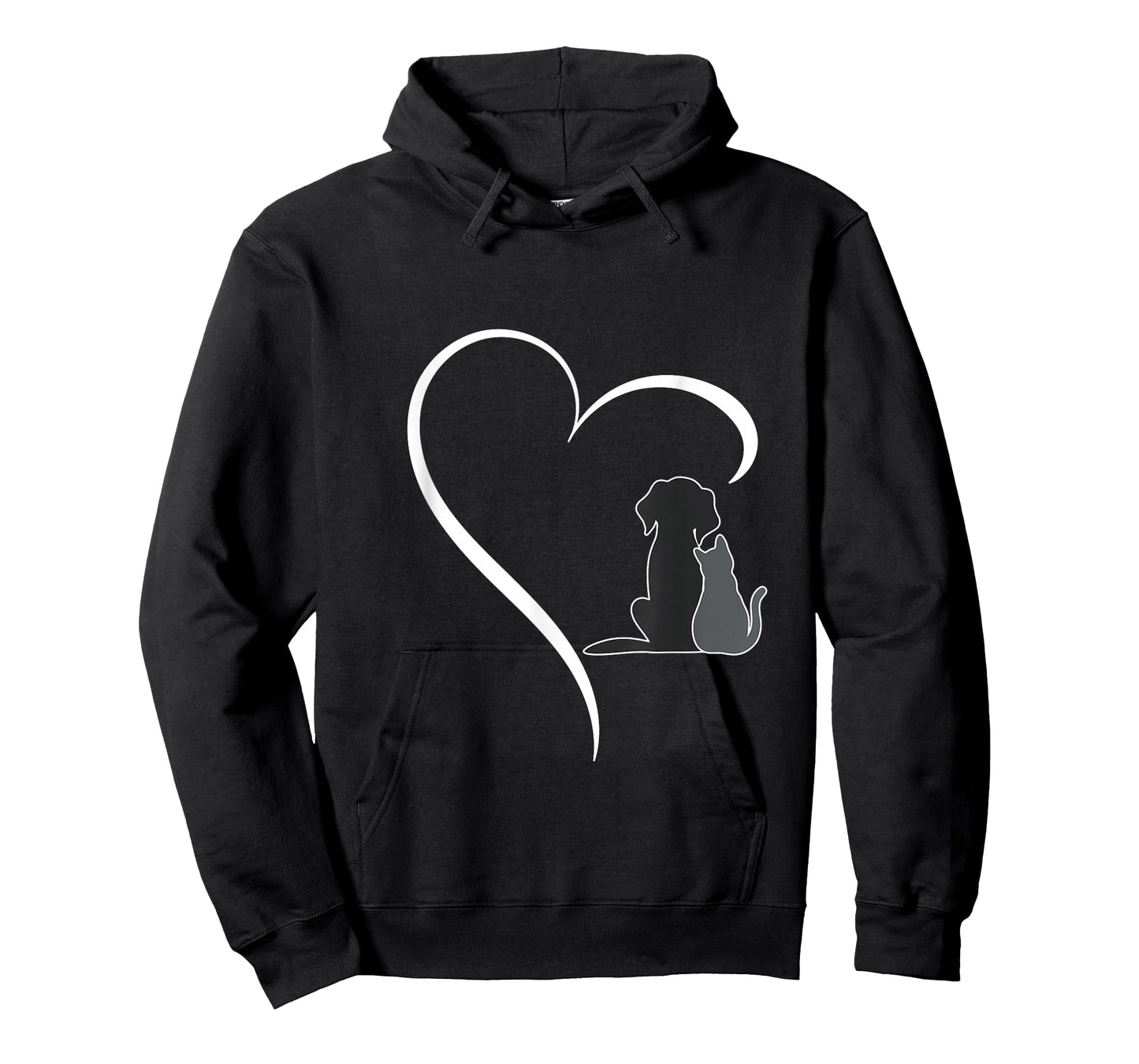 Dog and Cat Heart Pet Lover T-Shirt