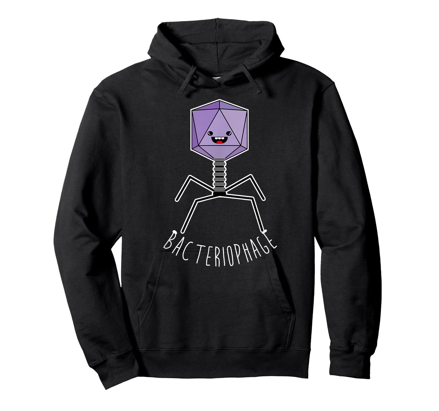 Cute Anime Bacteriophage Microorganism Microbiology T-Shirt