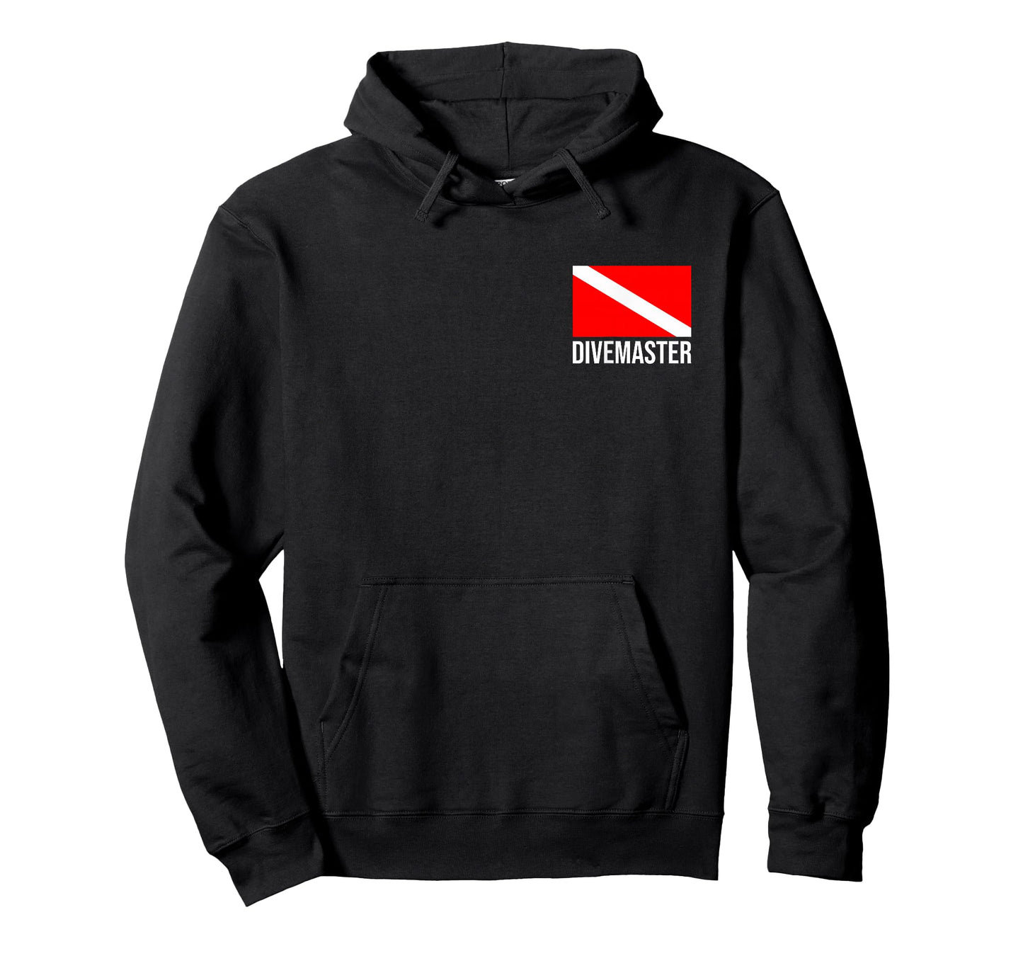 SCUBA FLAG DIVER DOWN FLAG DIVEMASTER T-Shirt