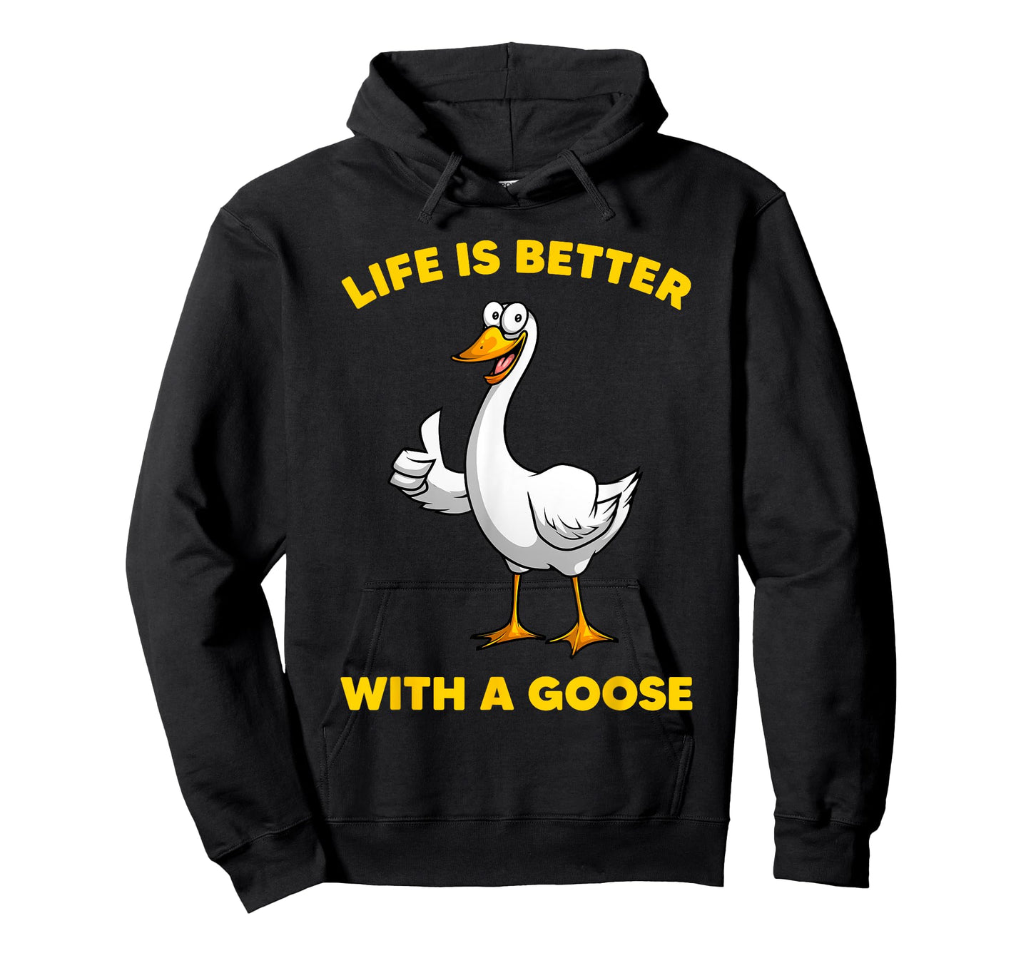 Cute Goose Design For Men Women Toddler Grey White Goose Fan T-Shirt