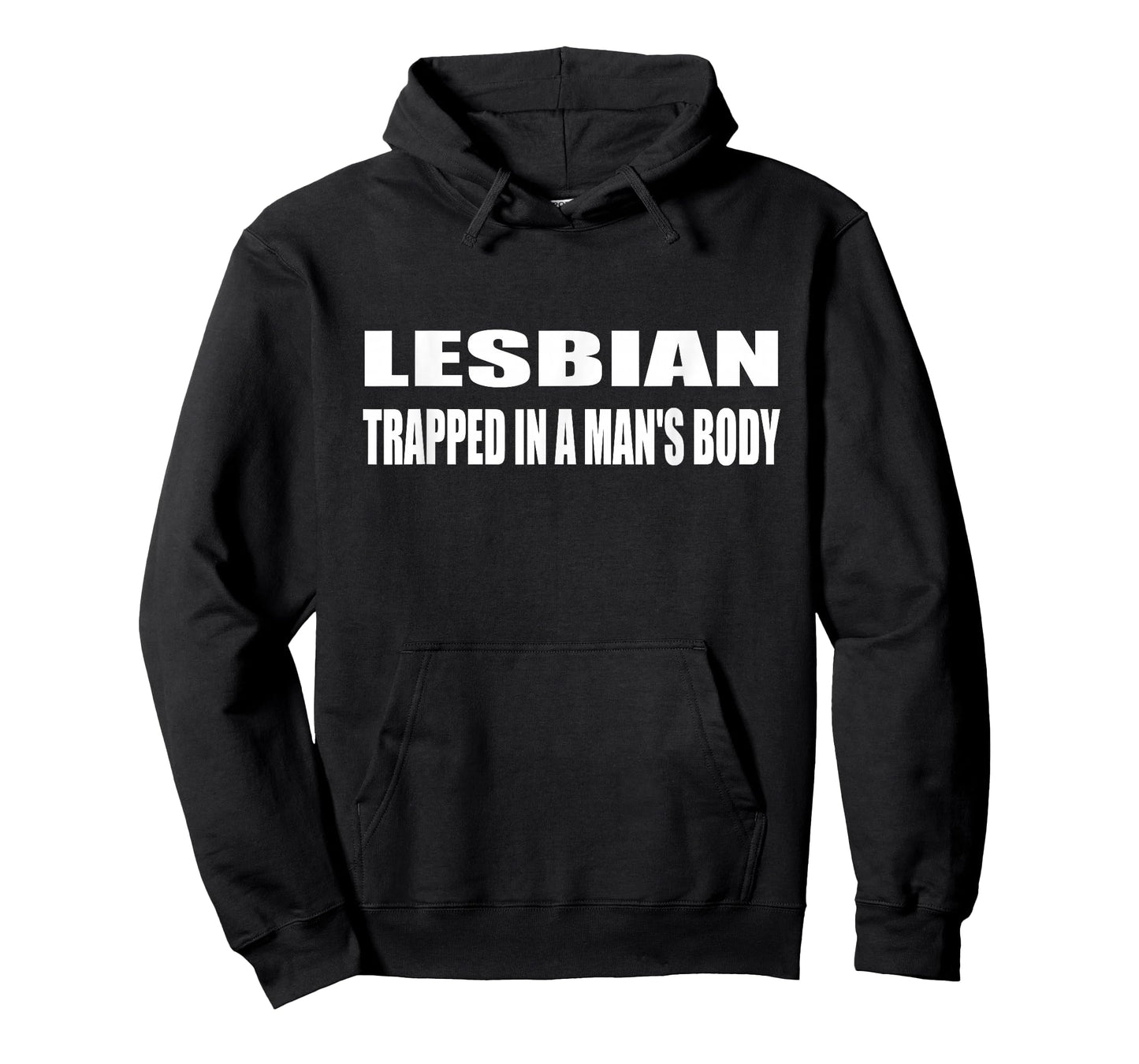 Lesbian Trapped In A Man's Body LGBT Gay T-Shirt