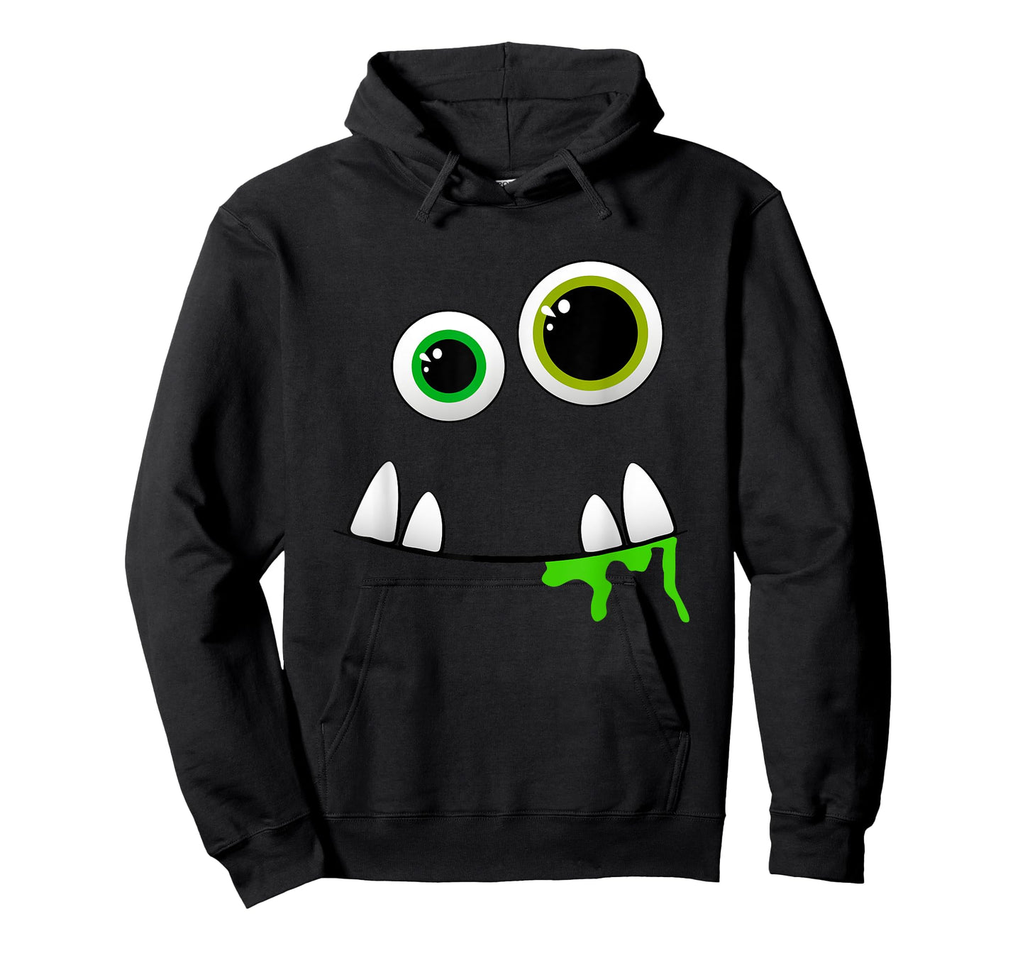Cute Monster Face Halloween Group Costume Gift T-Shirt