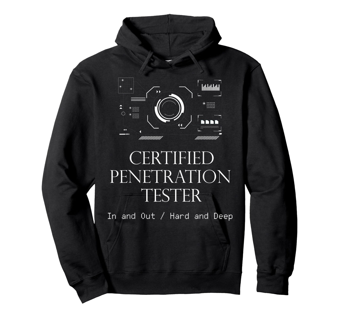'Certified Penetration Tester' Funny Ethical Hacker T Shirt T-Shirt