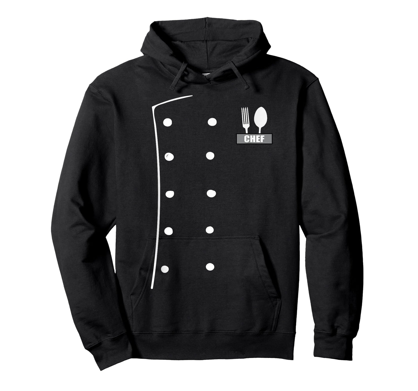 Chef Costume Coat Uniform Funny Cook Jacket for Cooking T-Shirt