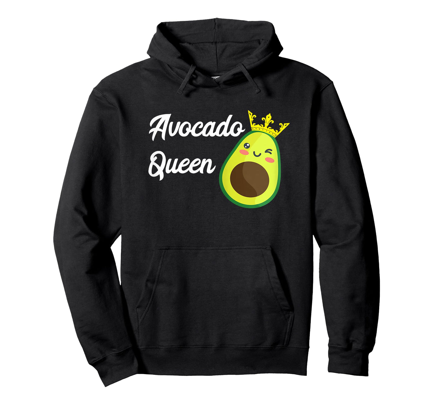 Avocado Queen Funny Avocado Fruit Lover Guacamole Food T-Shirt