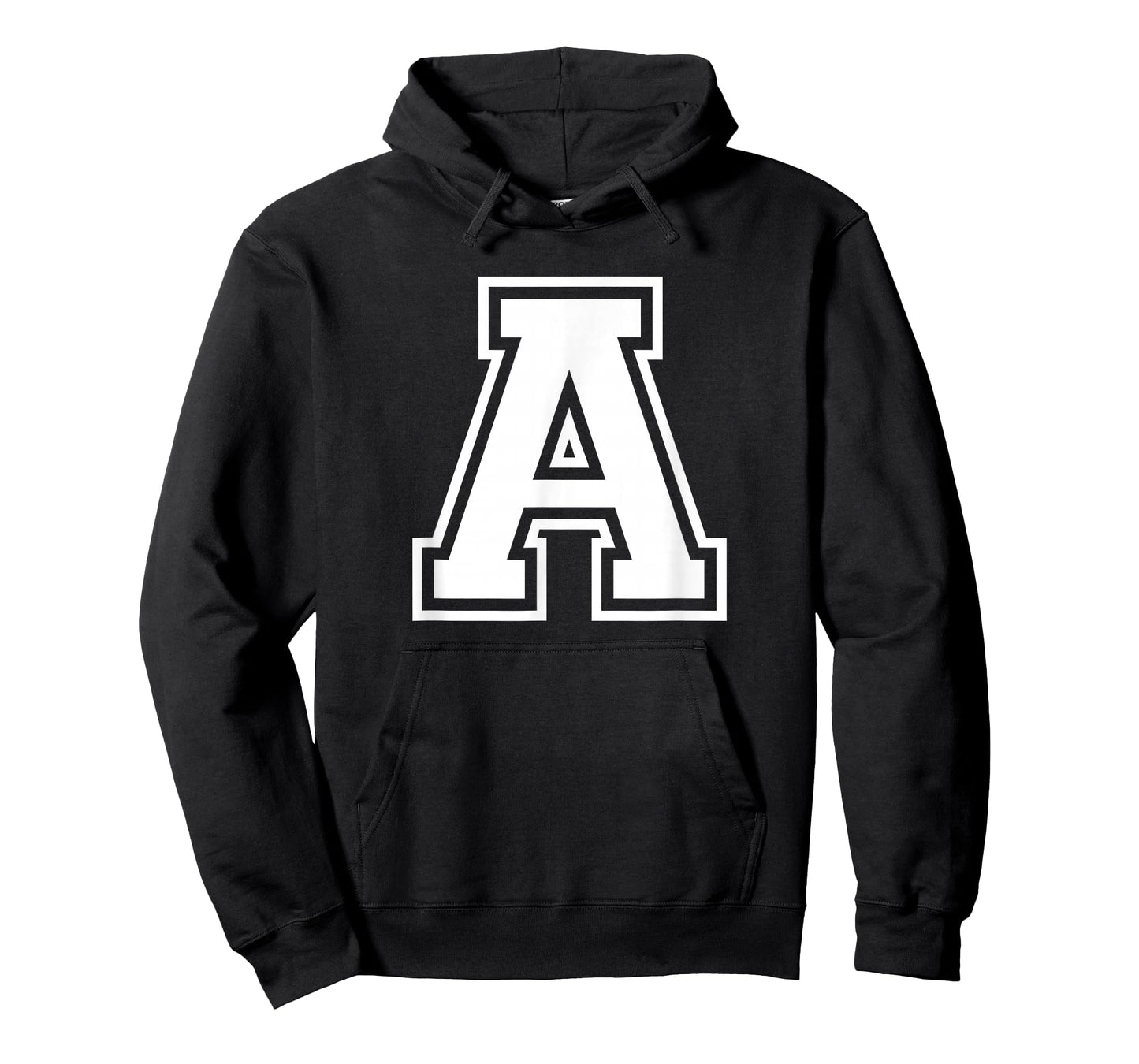 Letter A Name Initial Varsity Alphabet Monogram T-Shirt