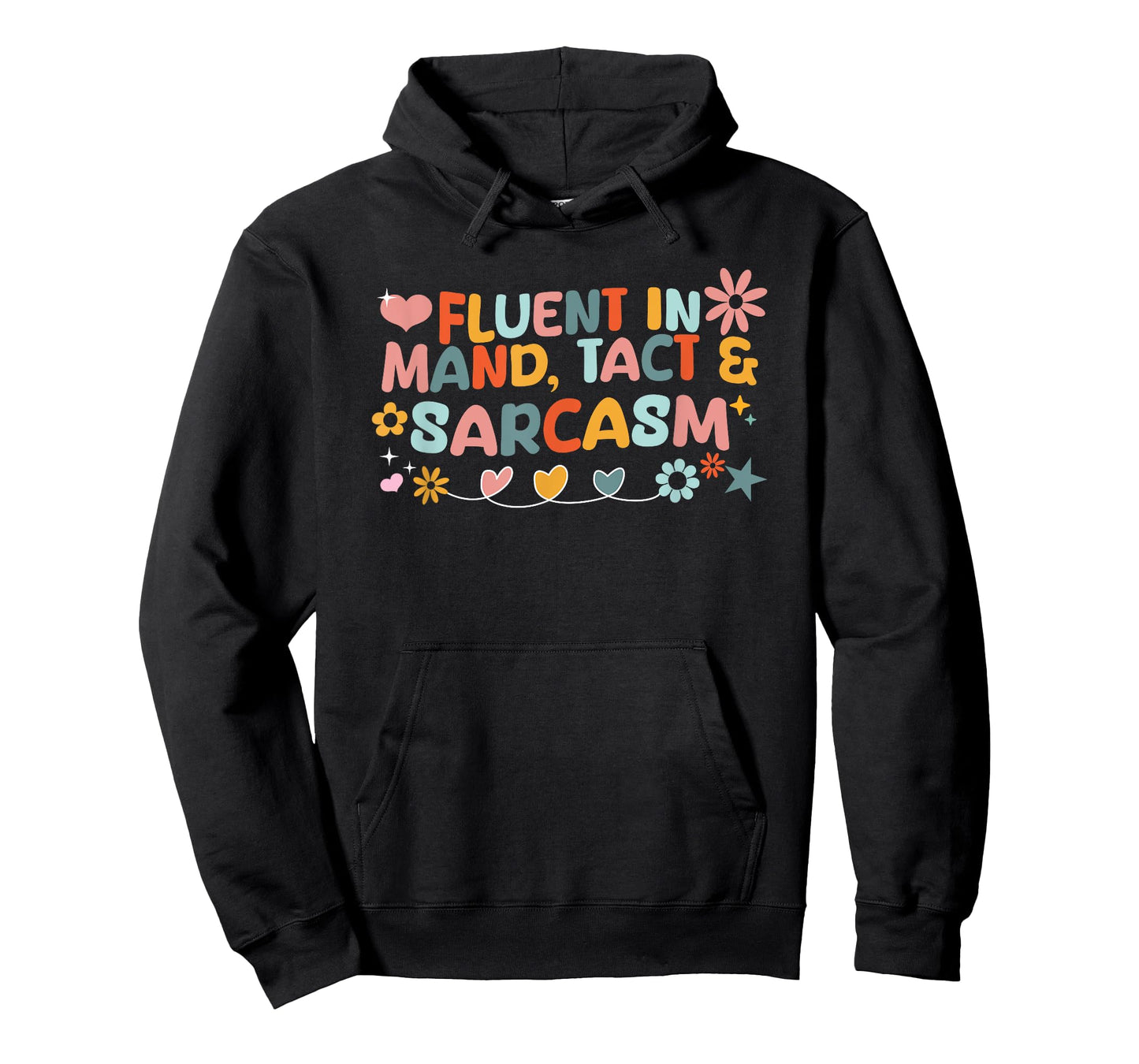 ABA Therapist Fluent in Mand Behavior Analyst RBT Floral T-Shirt