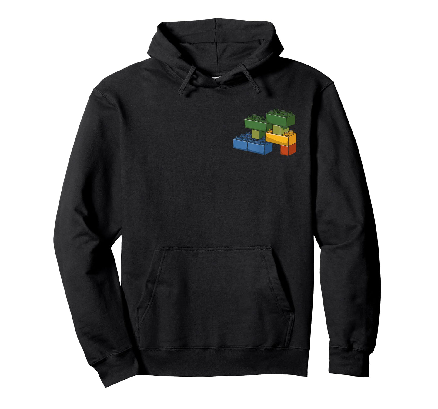 Kids Brick Builder Bricks Pocket Building Blocks T-Shirt
