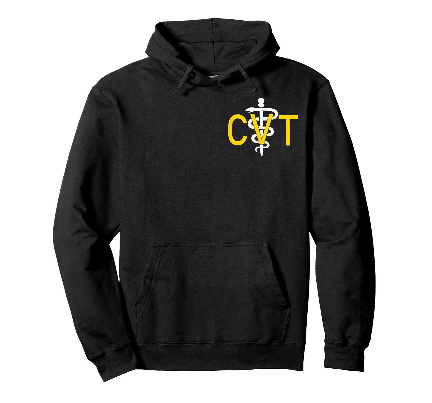 Certified Veterinary Technician CVT Caduceus Pocket Graphic T-Shirt