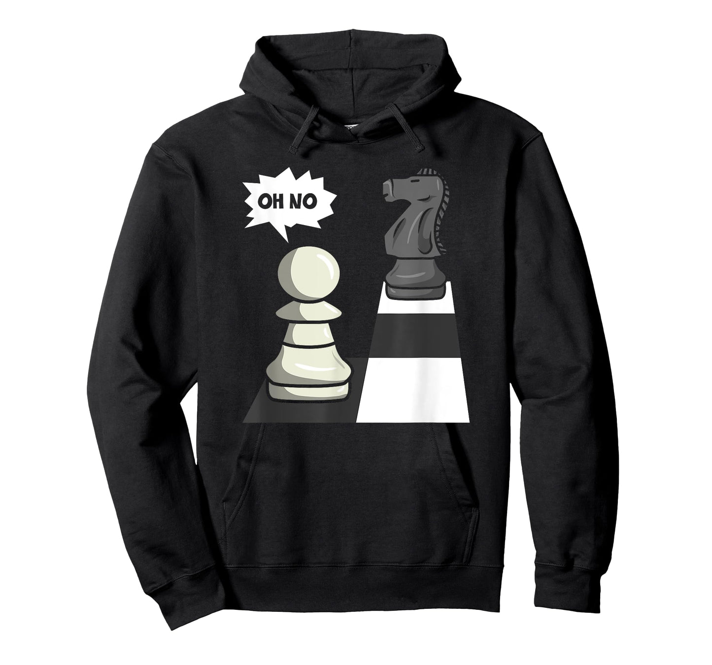 Chess Funny Move Knight To Pawn Funny Chess Player T-Shirt