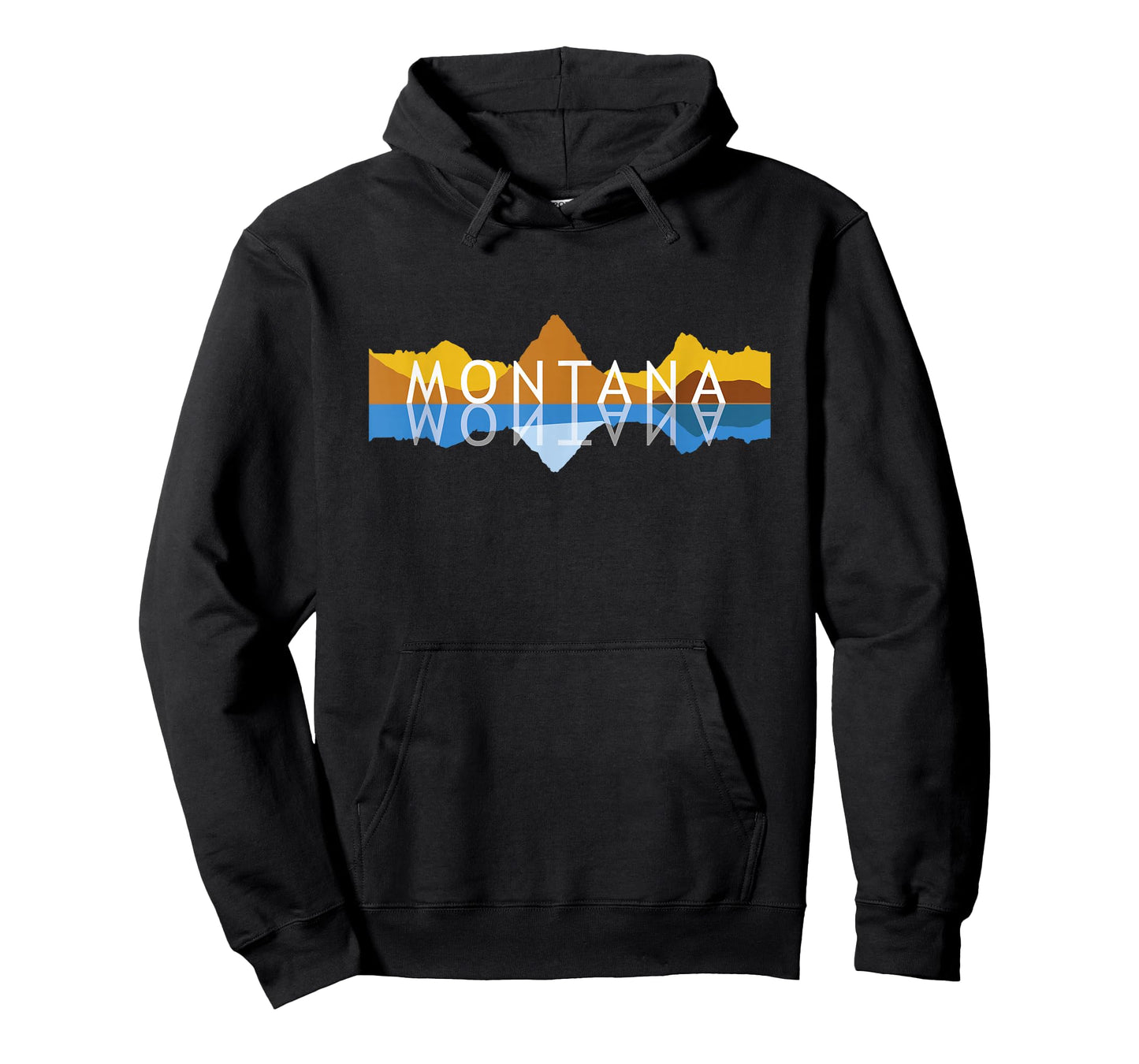 Montana Mountain Reflections - Mount Grinnell Souvenir T-Shirt