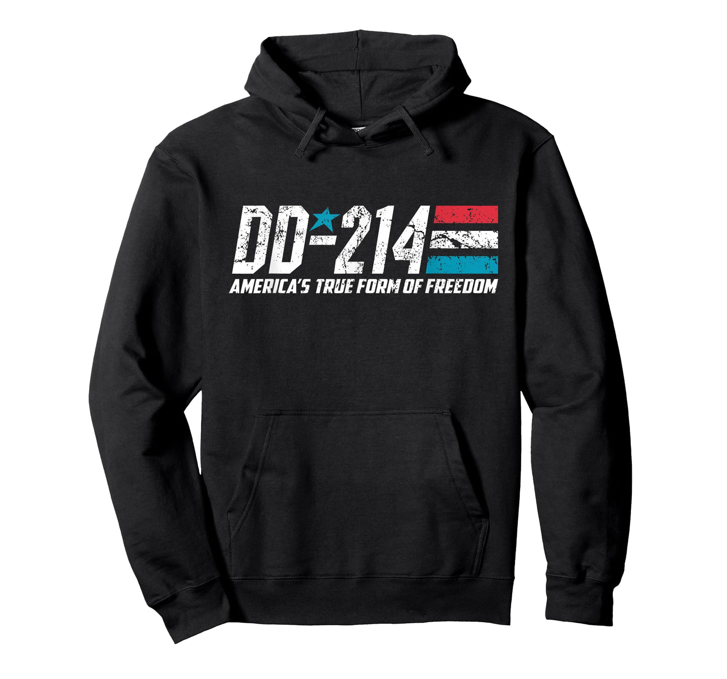 DD-214 America's True Form Of Freedom American USA Military T-Shirt