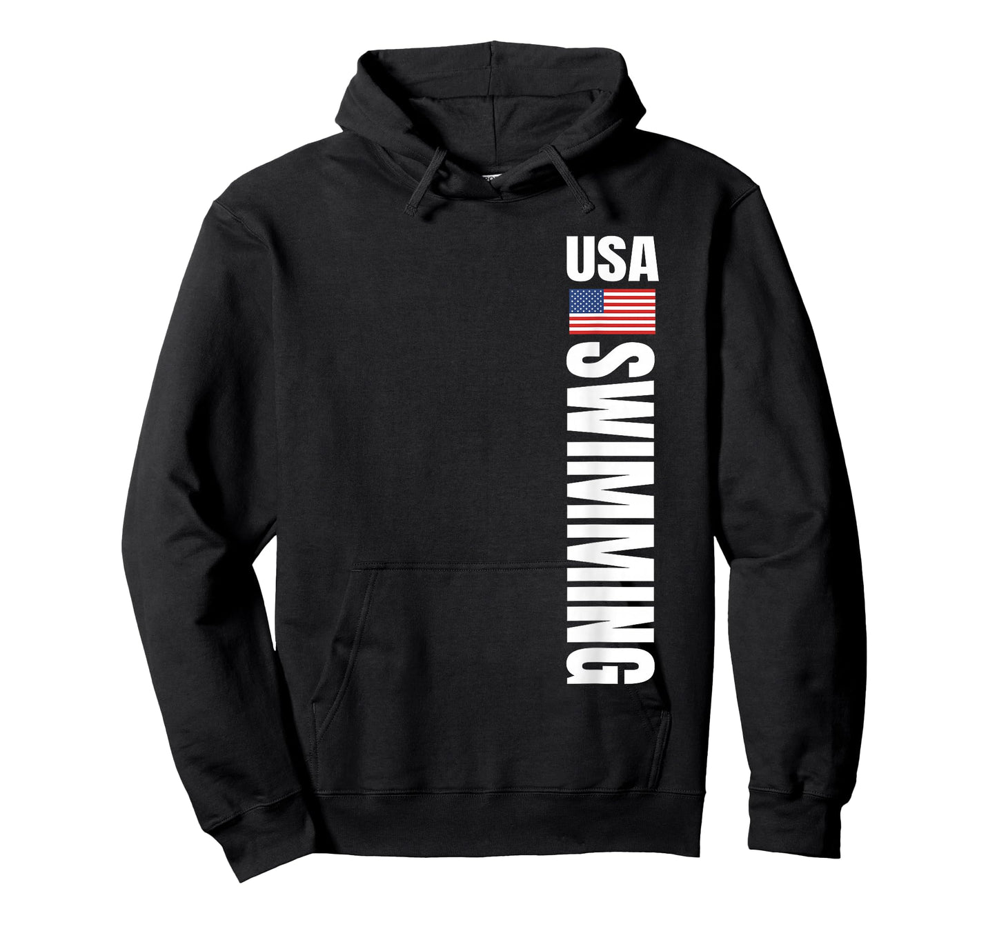 USA Swimming American Flag Swim Sport Team T-Shirt