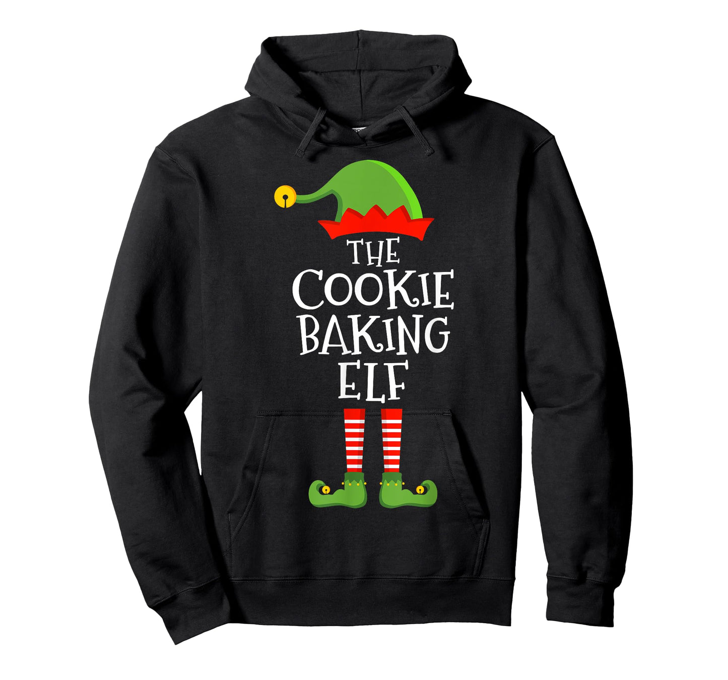 Cookie baking elf funny christmas matching family pajama T-Shirt