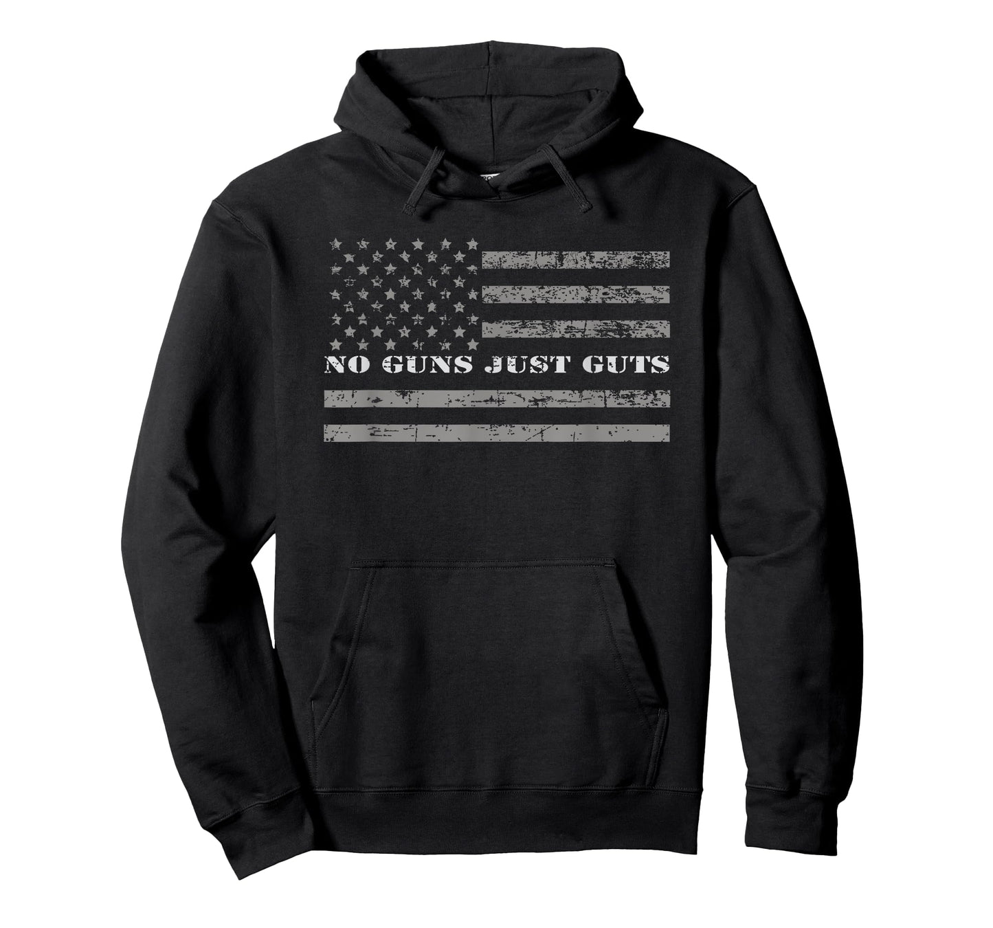 No Guns Just Guts Correctional Officer Flag T-Shirt T-Shirt