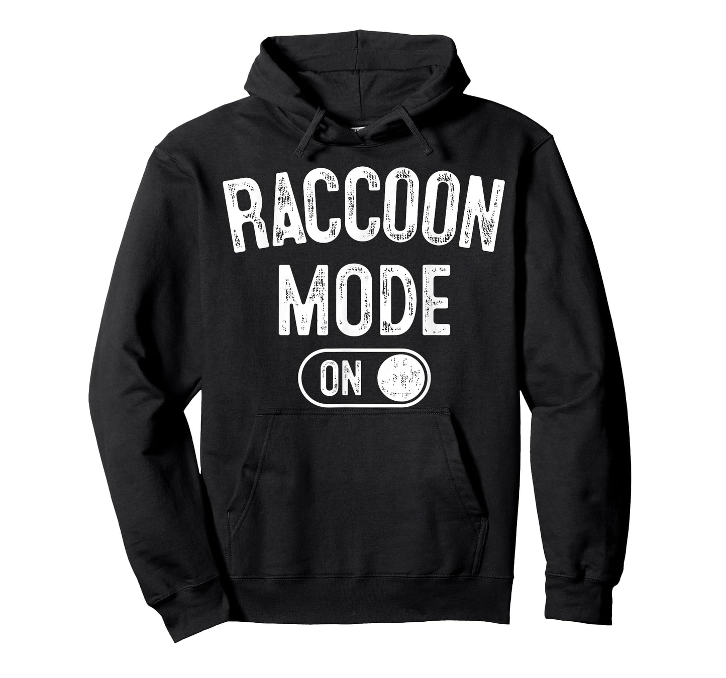Raccoon Mode On Costume Funny Trash Panda Gift Animal Lover T-Shirt