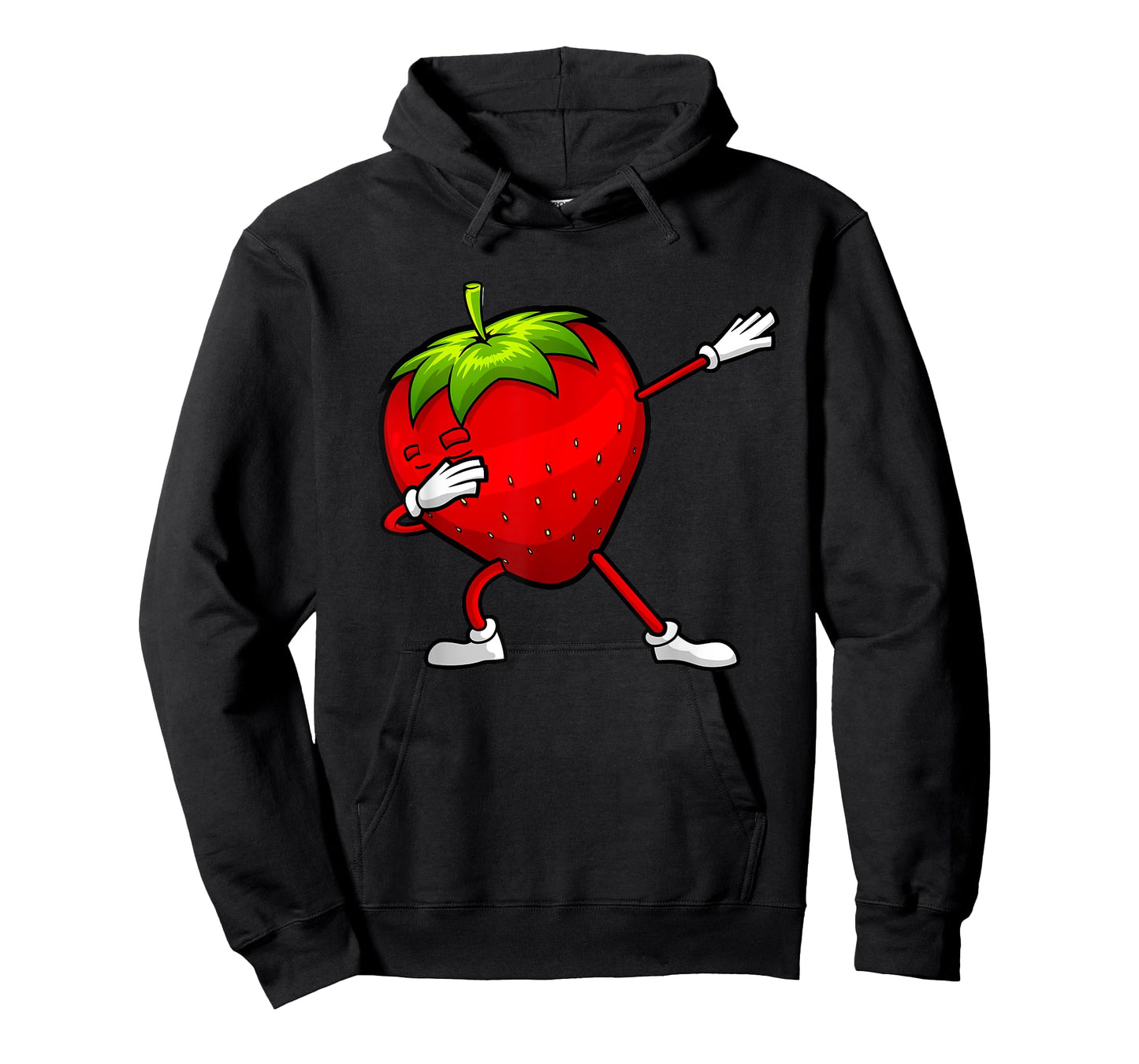 Funny Strawberry Design Dabbing Strawberry Lover Men Women T-Shirt