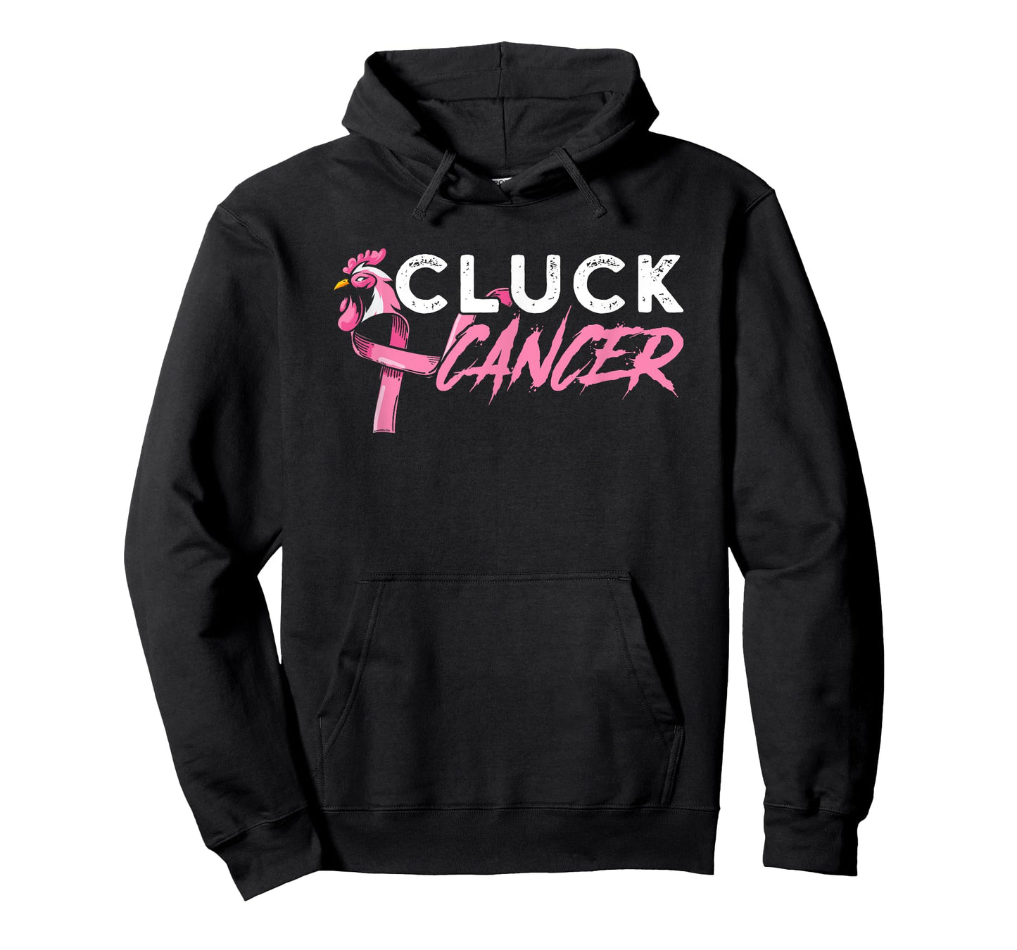Cluck Cancer A Breast Cancer And Chicken Farm Enthusiast T-Shirt