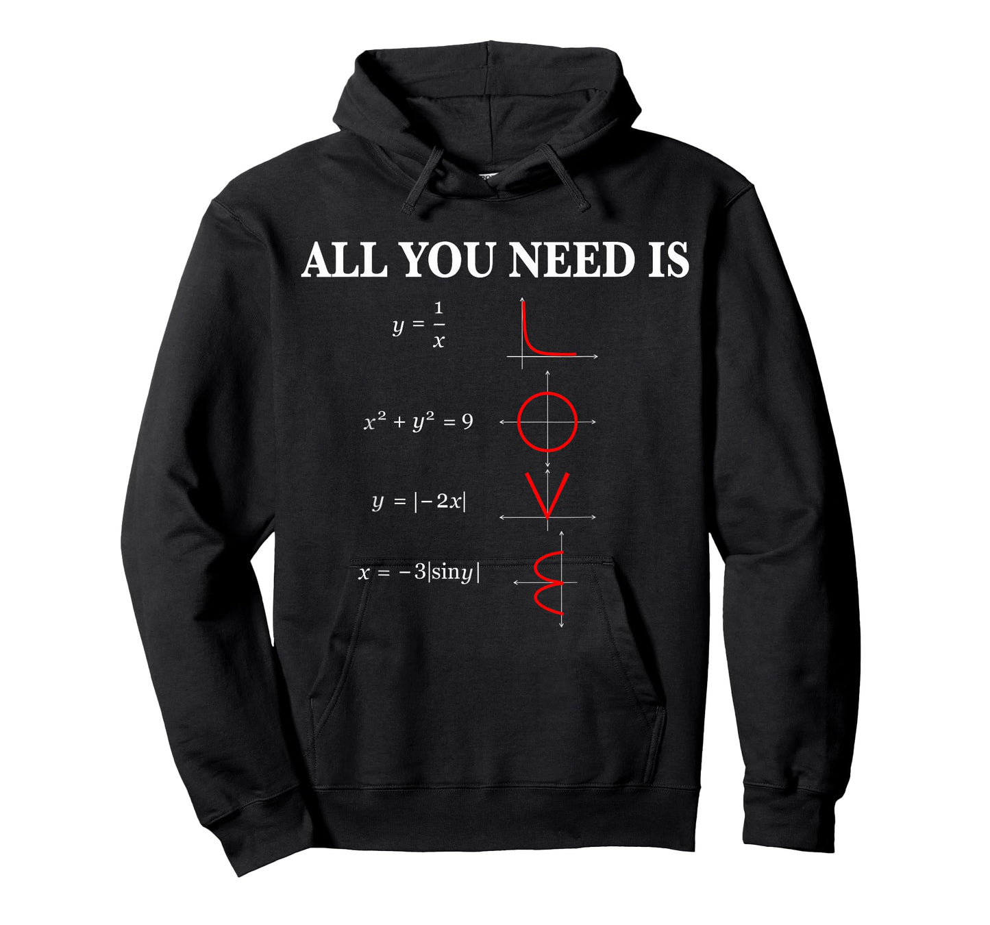 All You Need is Love Math T-Shirt