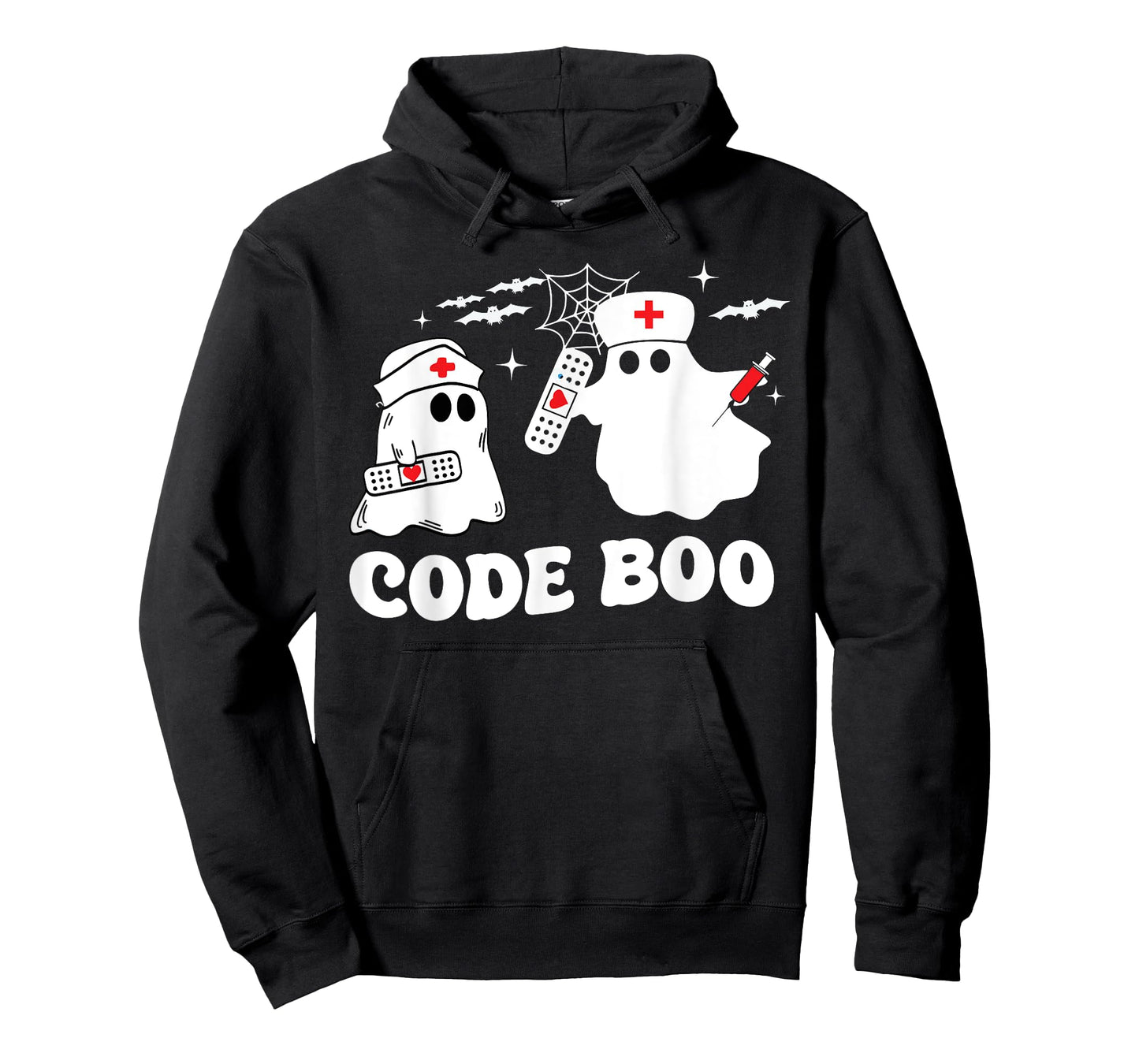 Code Boo Spooky Respiratory Therapist Halloween T-Shirt