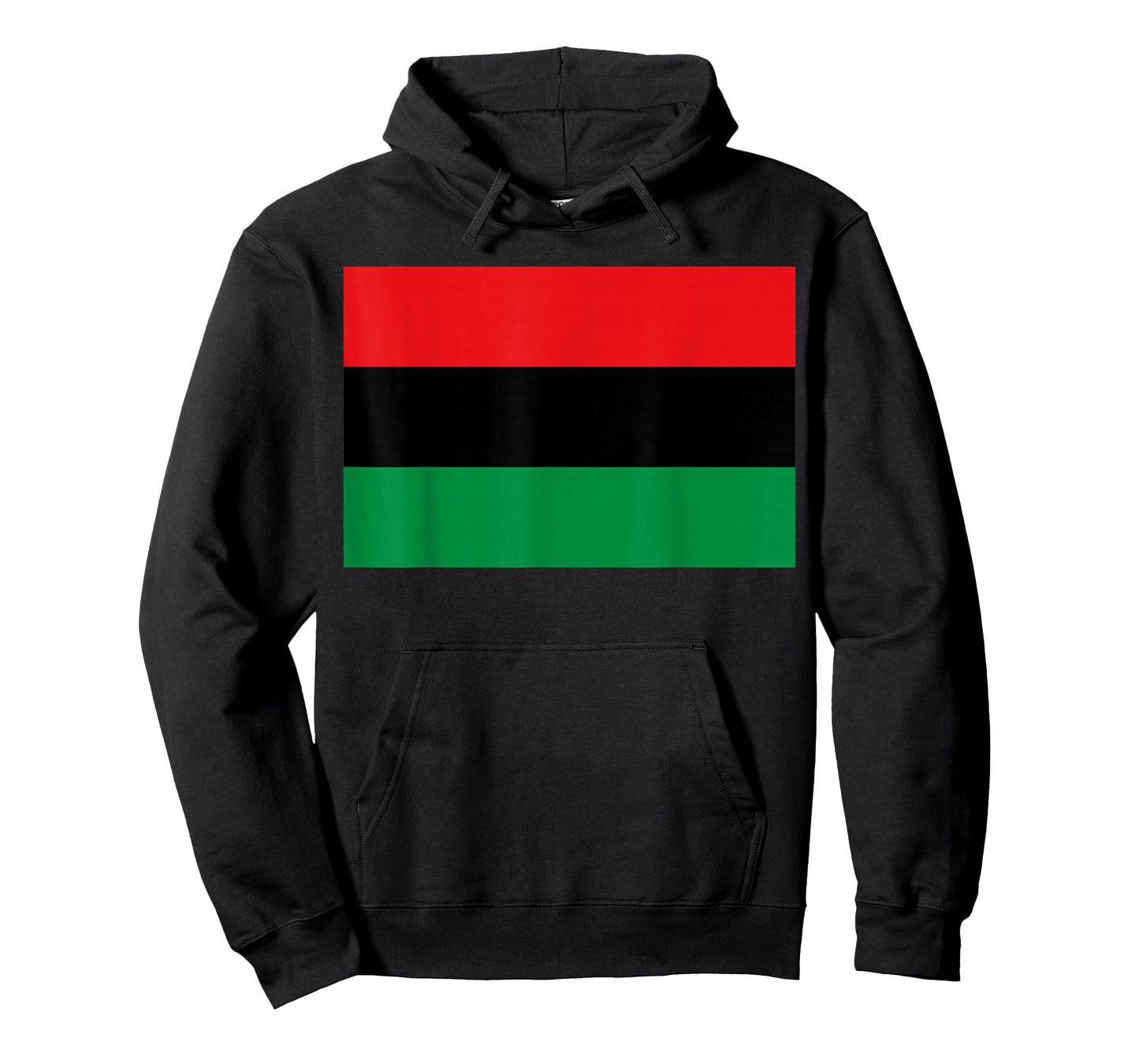 Pan African UNIA Flag Map Continent Black History Month Gift T-Shirt