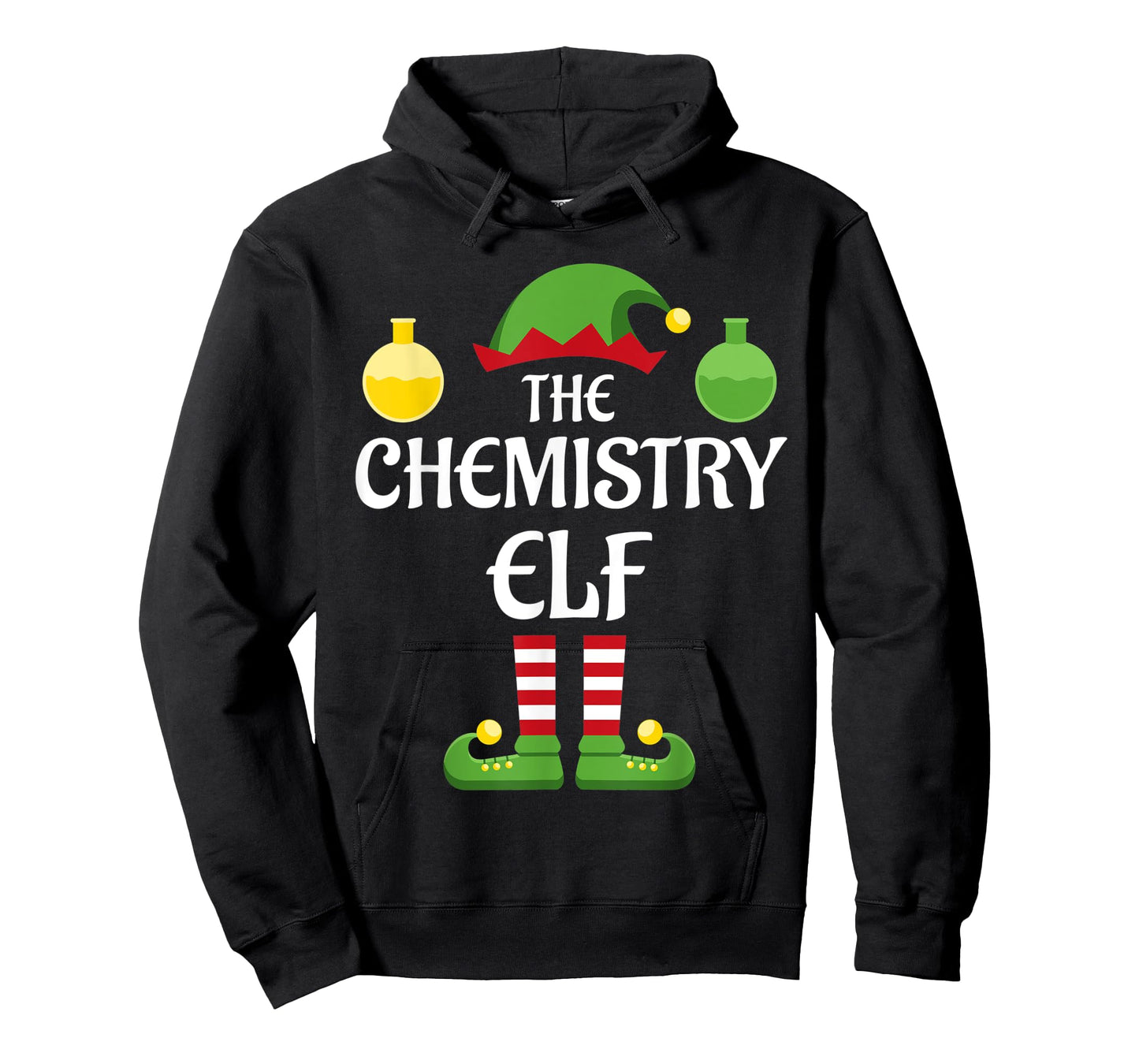 Chemistry Elf Family Matching Group Christmas Science T-Shirt