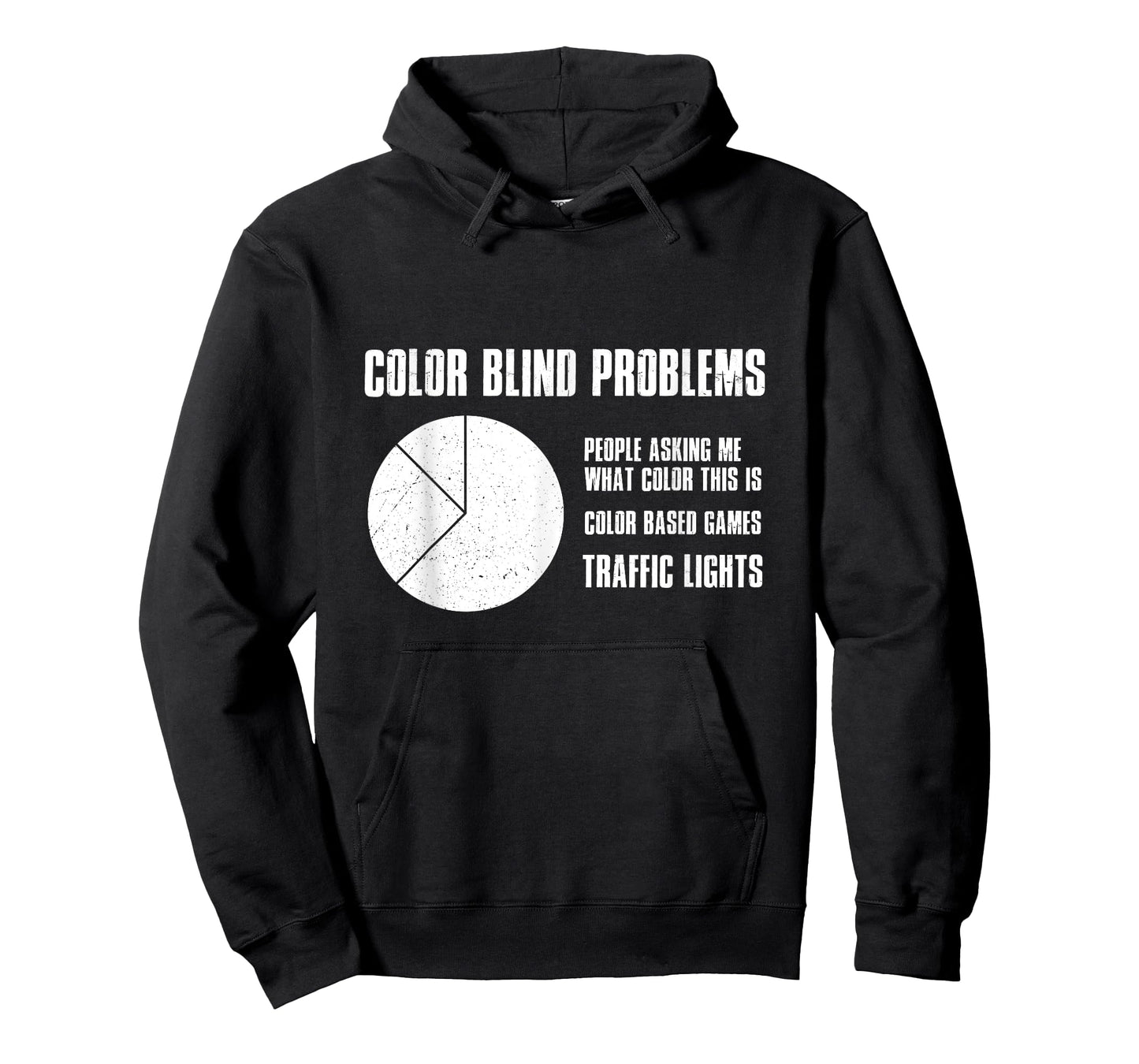 Color Blind Problems Traffic Lights Joke Achromatopsia T-Shirt