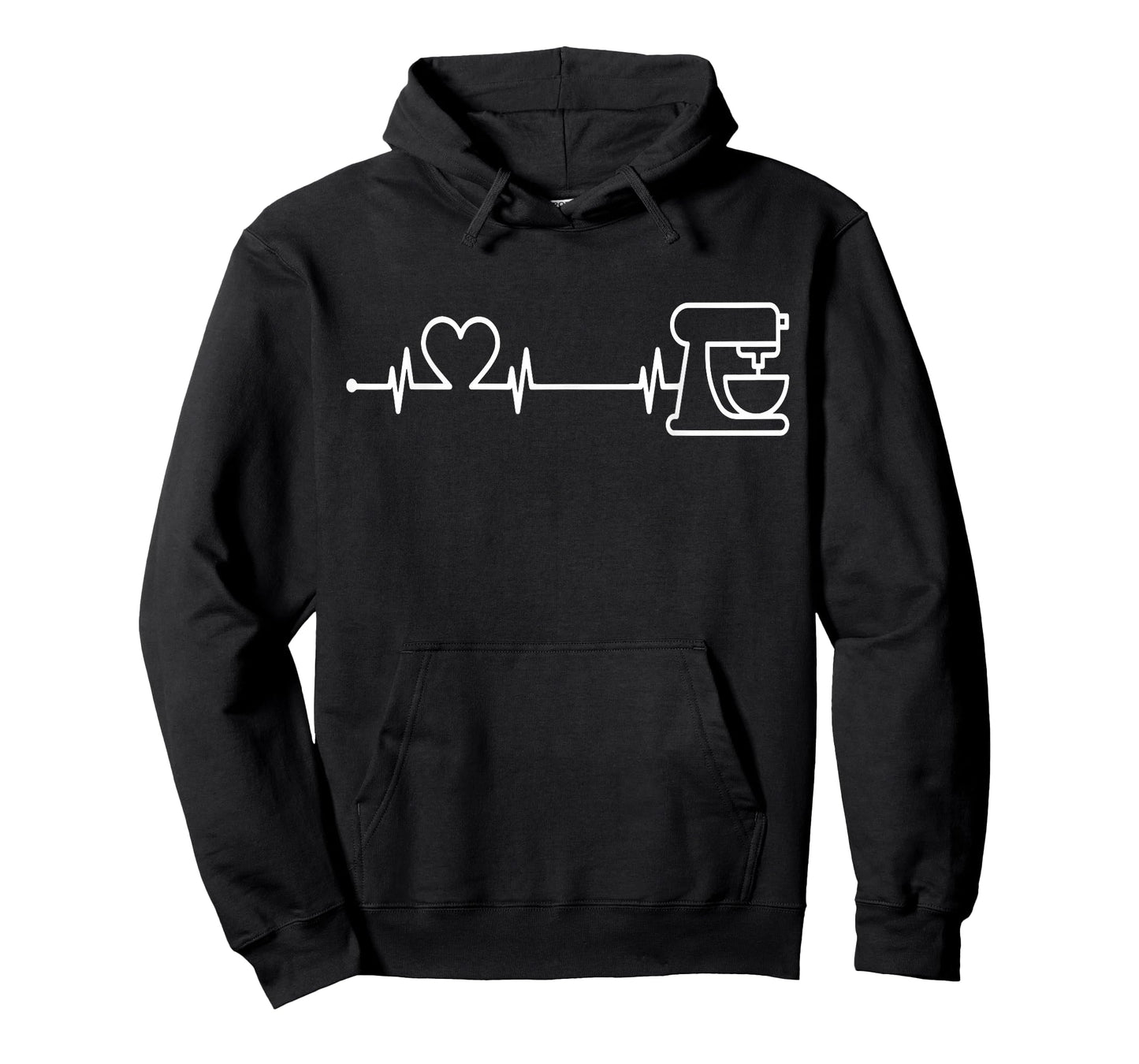 Baking Heartbeat Shirt Bakery Pastry Baker Baking Lover T-Shirt