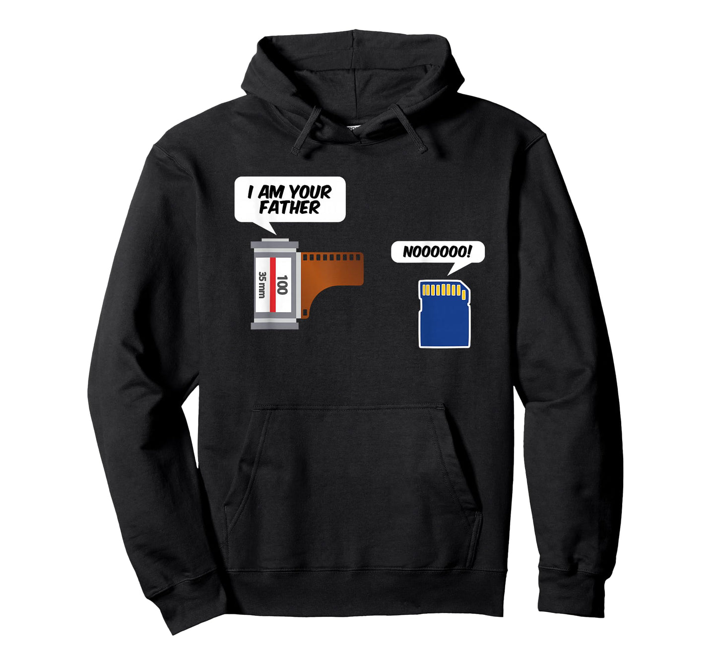 SD Card and Camera Film Funny Photographer t-Shirt T-Shirt