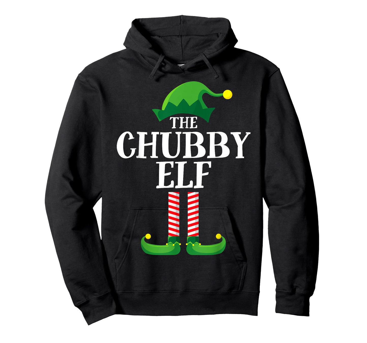 Chubby Elf Matching Family Group Christmas Party T-Shirt