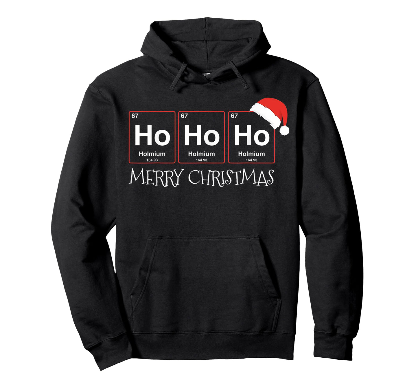 Ho Ho Ho Holmium Element Funny Chemistry Christmas Gift T-Shirt